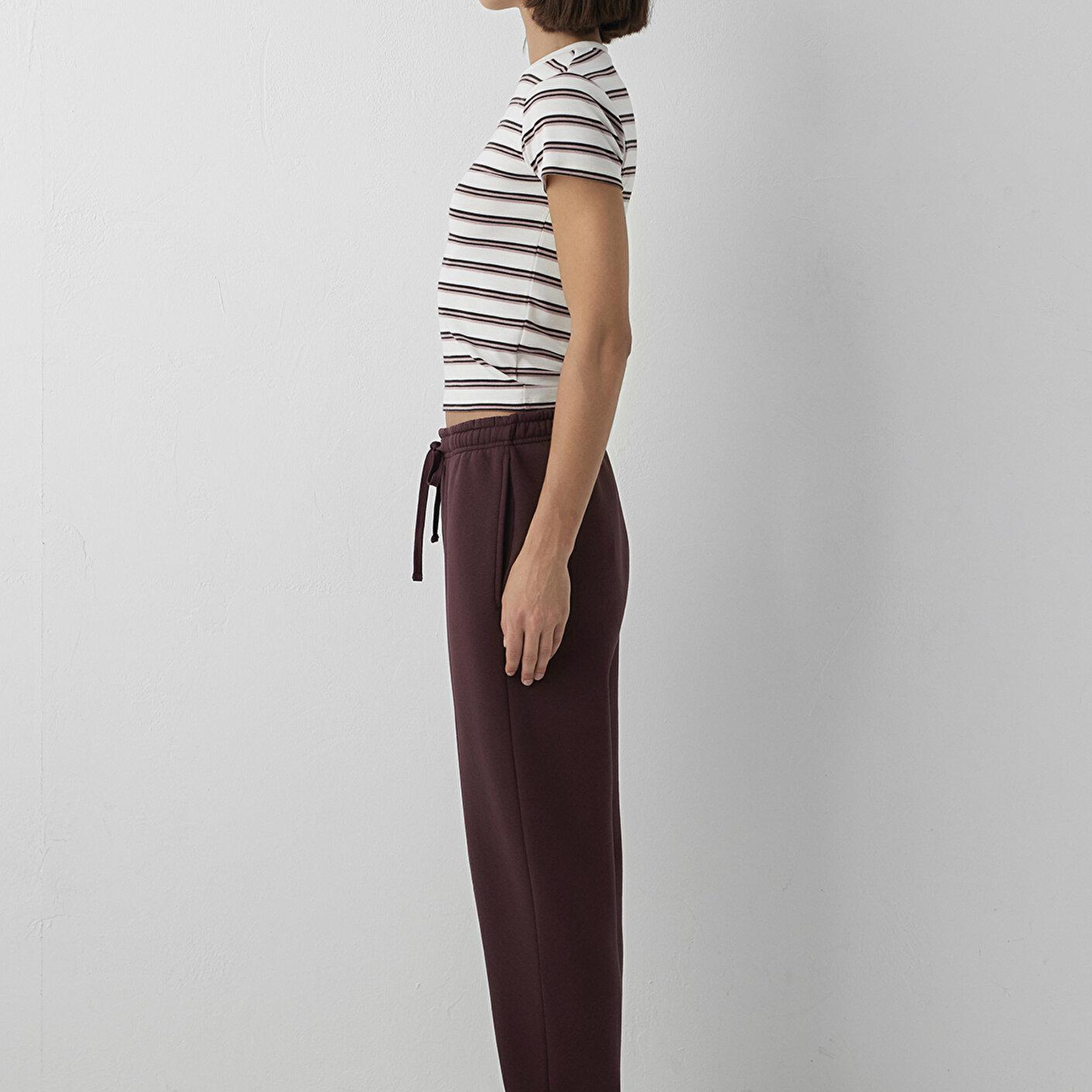 Mavi Basic Bordo Eşofman Altı 1023291-70223