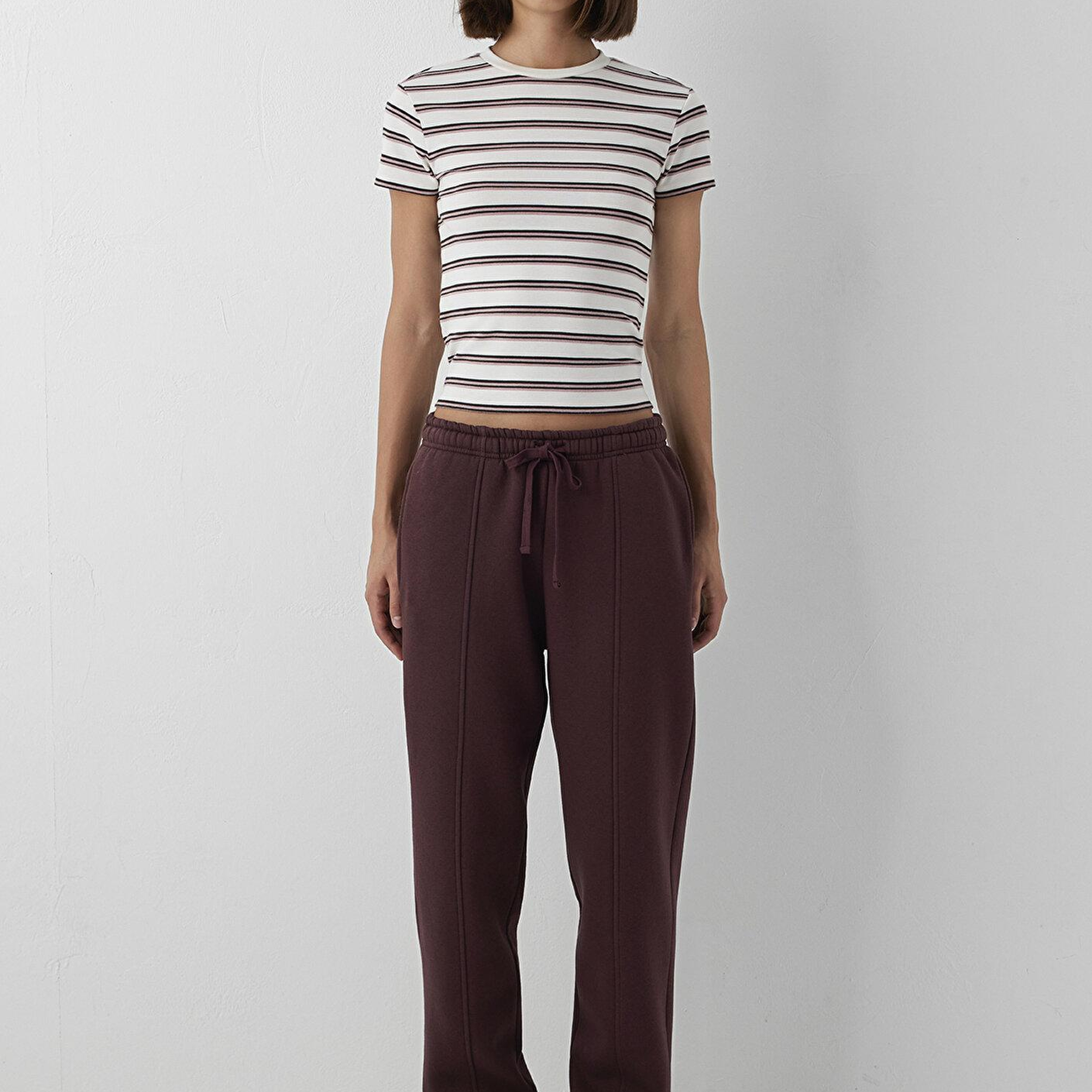 Mavi Basic Bordo Eşofman Altı 1023291-70223