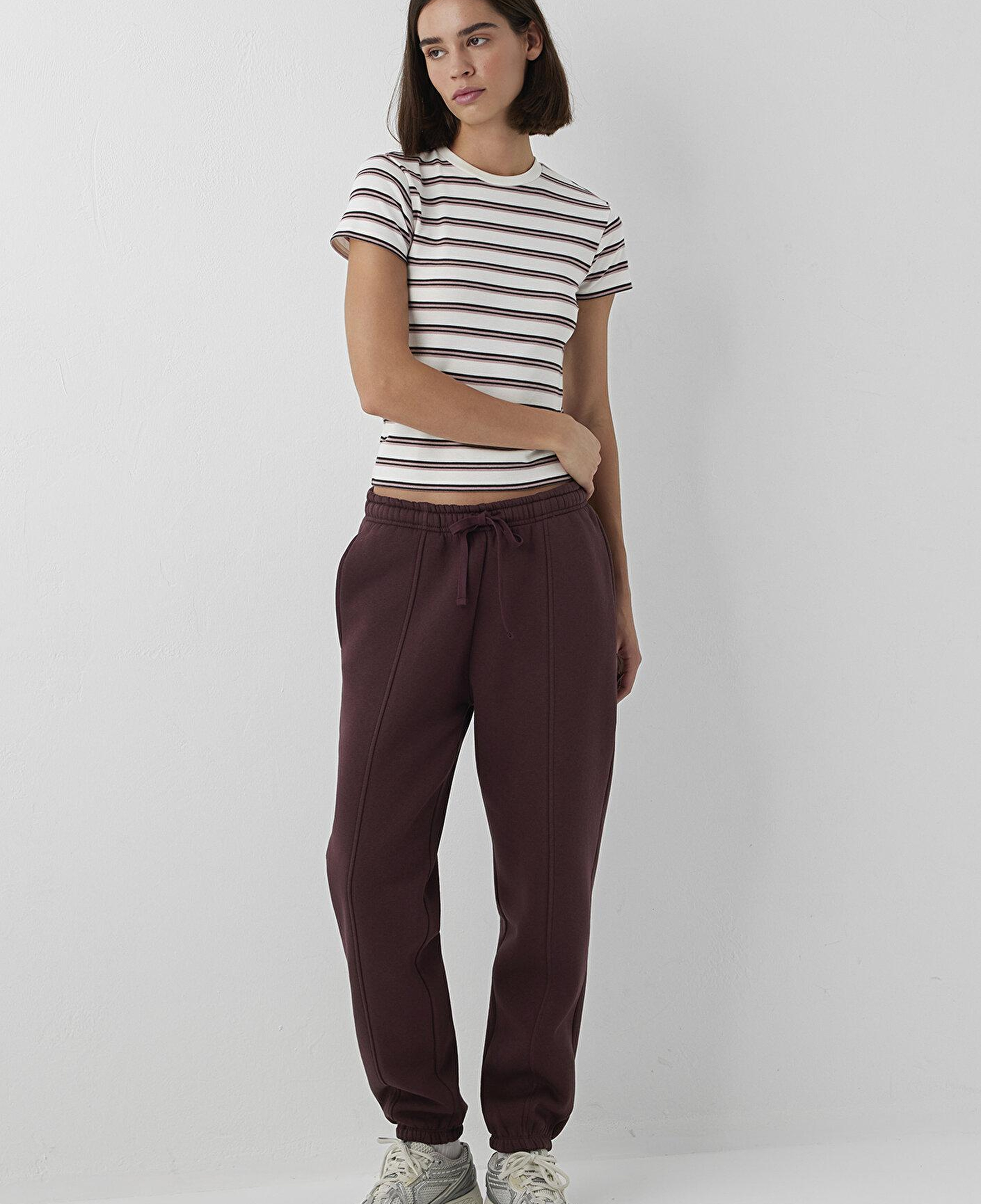 Mavi Basic Bordo Eşofman Altı 1023291-70223