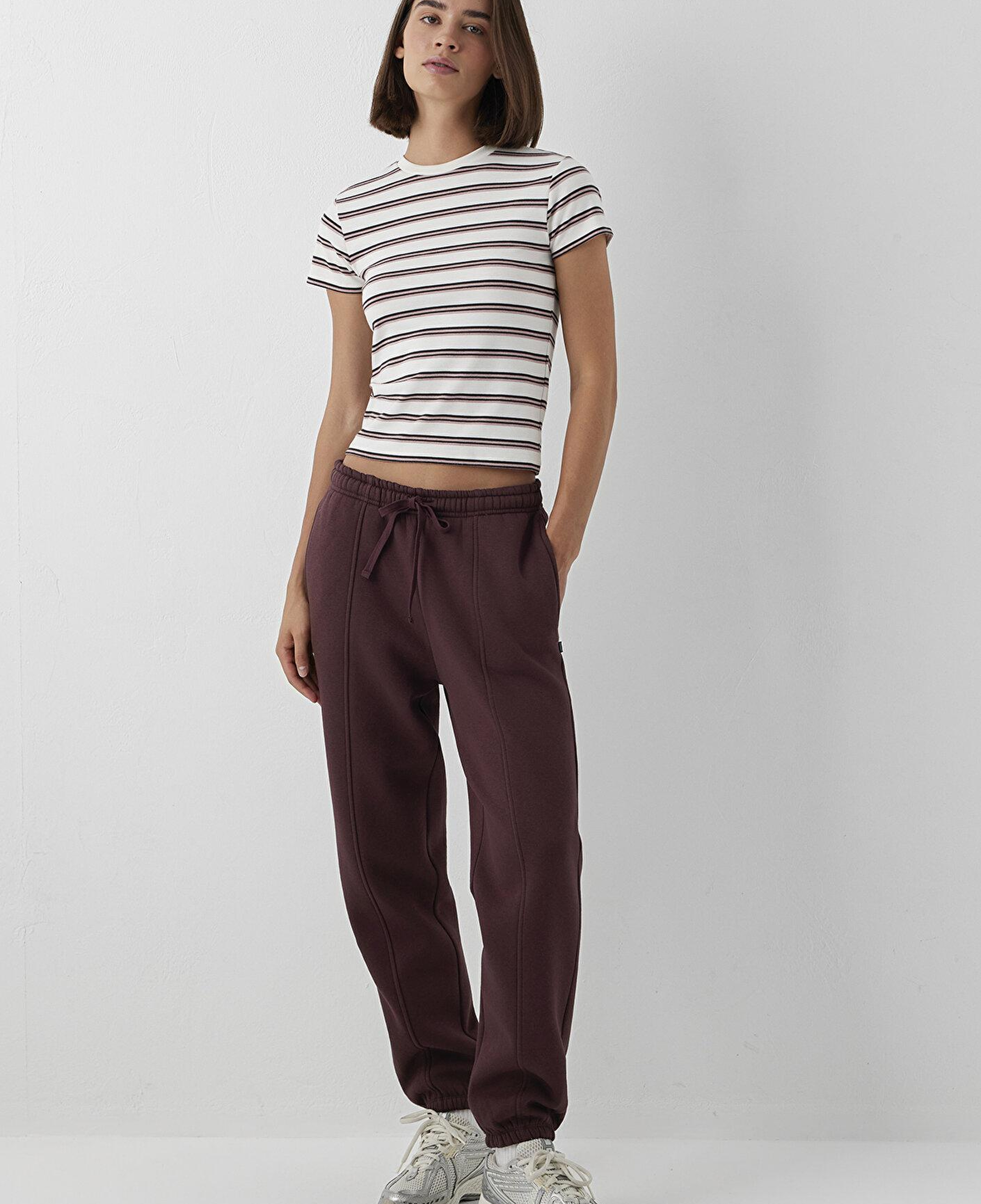 Mavi Basic Bordo Eşofman Altı 1023291-70223