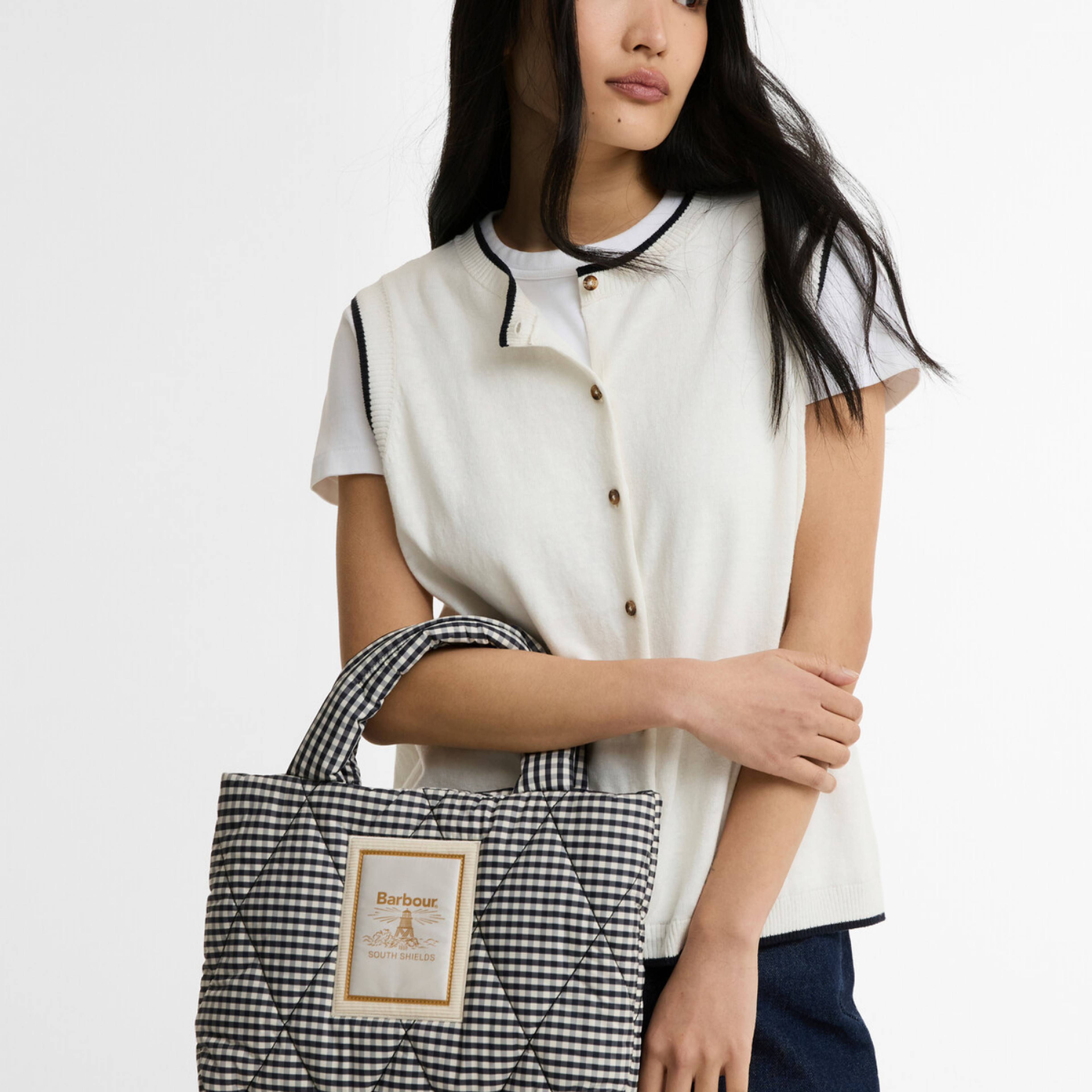 Barbour Riah Mini Kapitone Kol Çantası