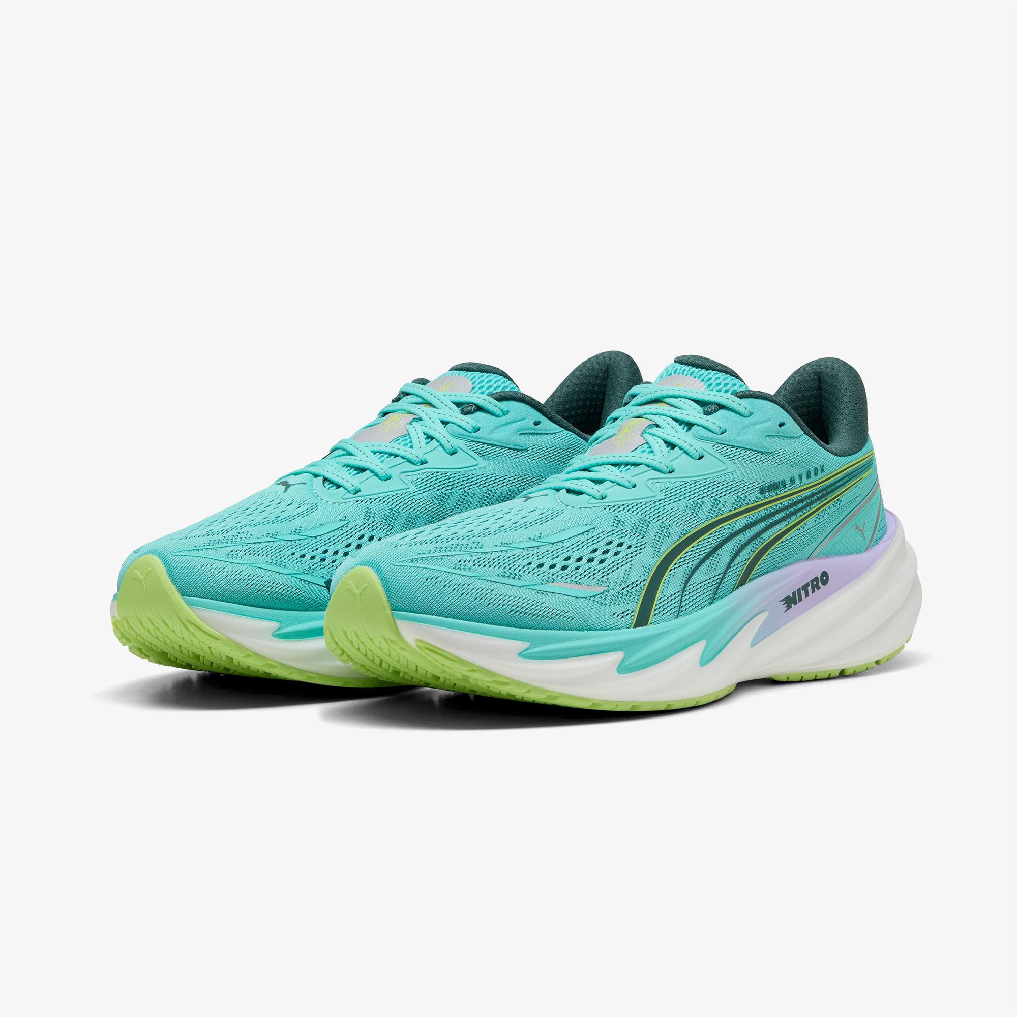 Puma Hyrox Velocıty Nitro 5 Erkek Yeşil Spor Ayakkabı