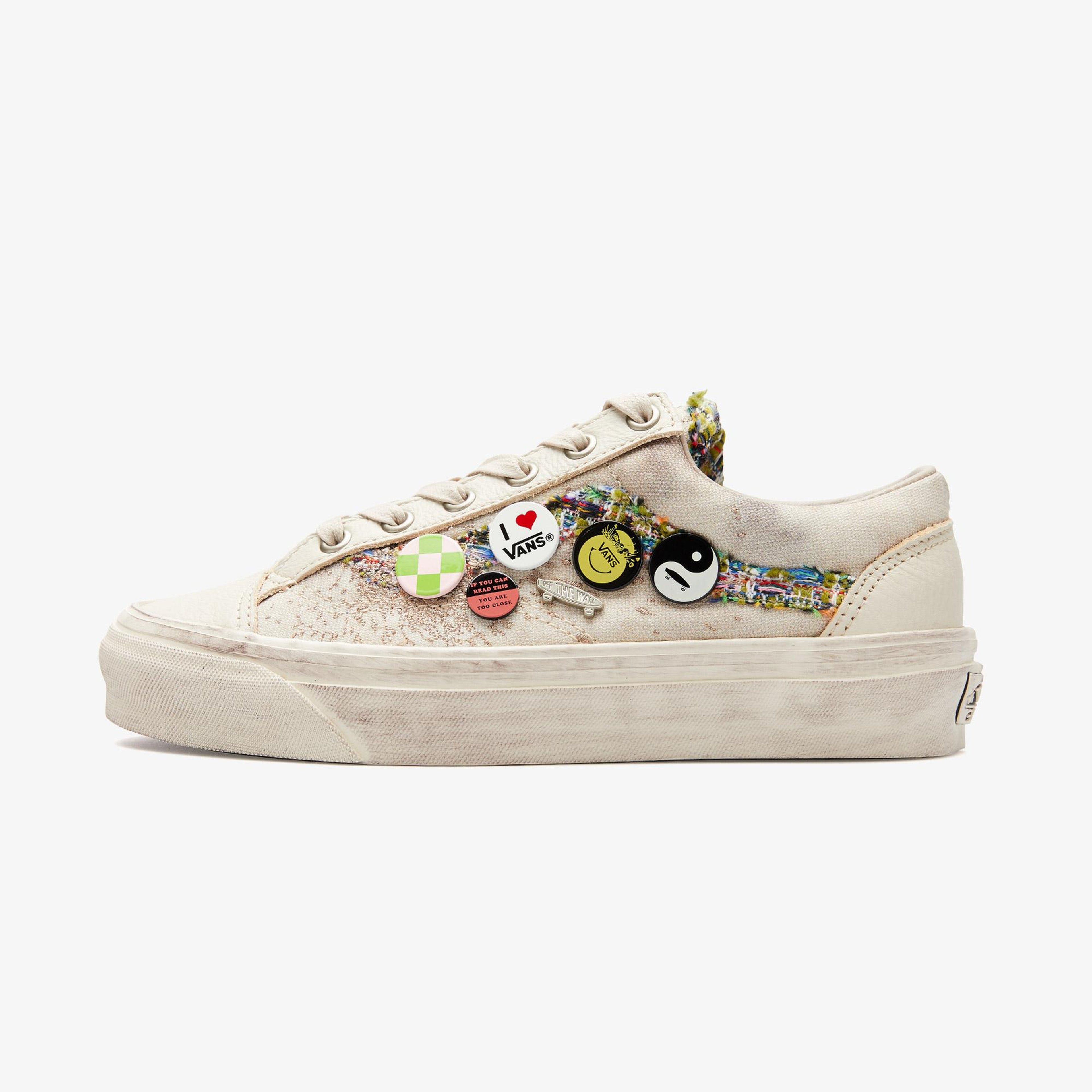 Vans Premium Old Skool 36 Kadın Krem Sneaker