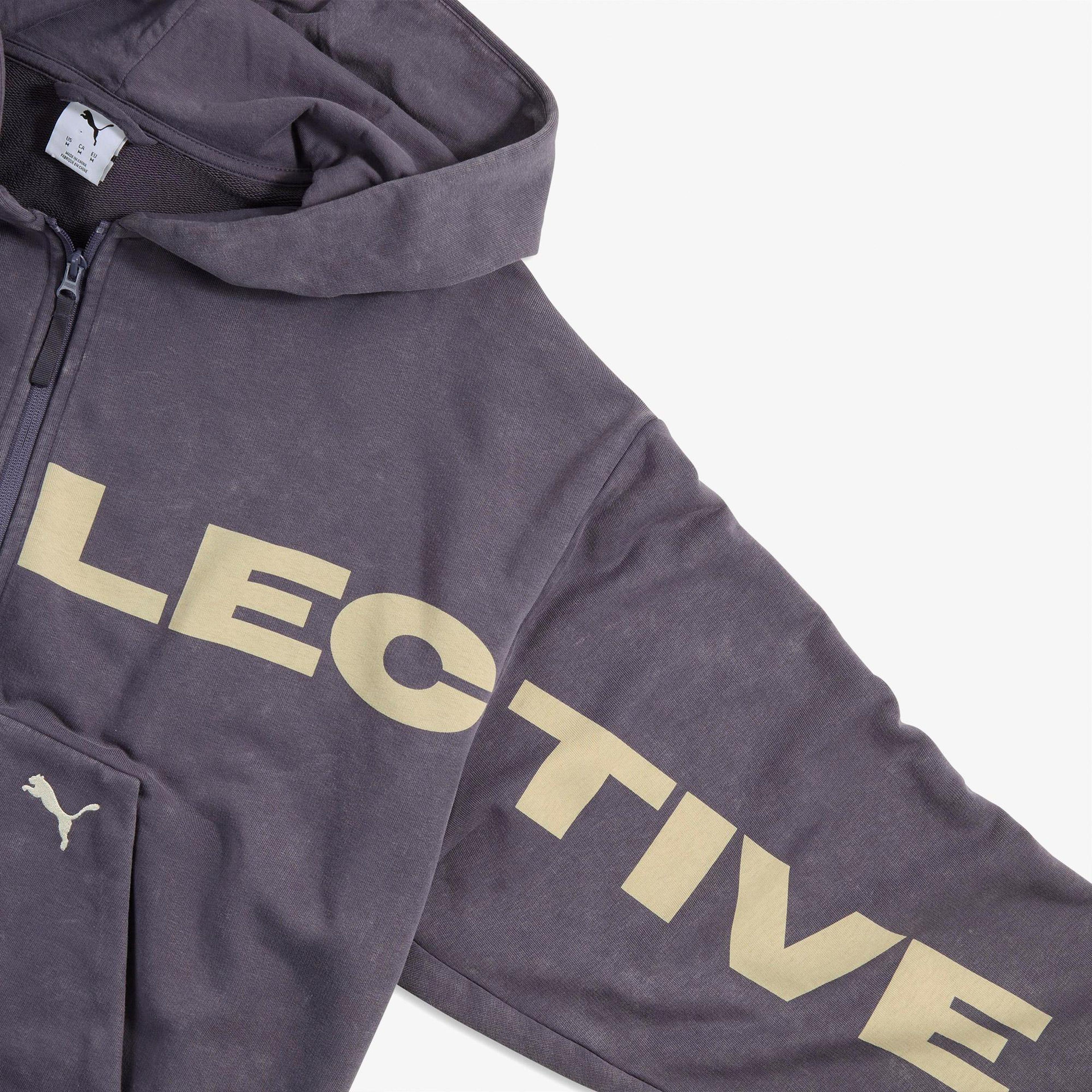 Puma Spc Boxy Full Zip Unisex Mavi Sweatshirt