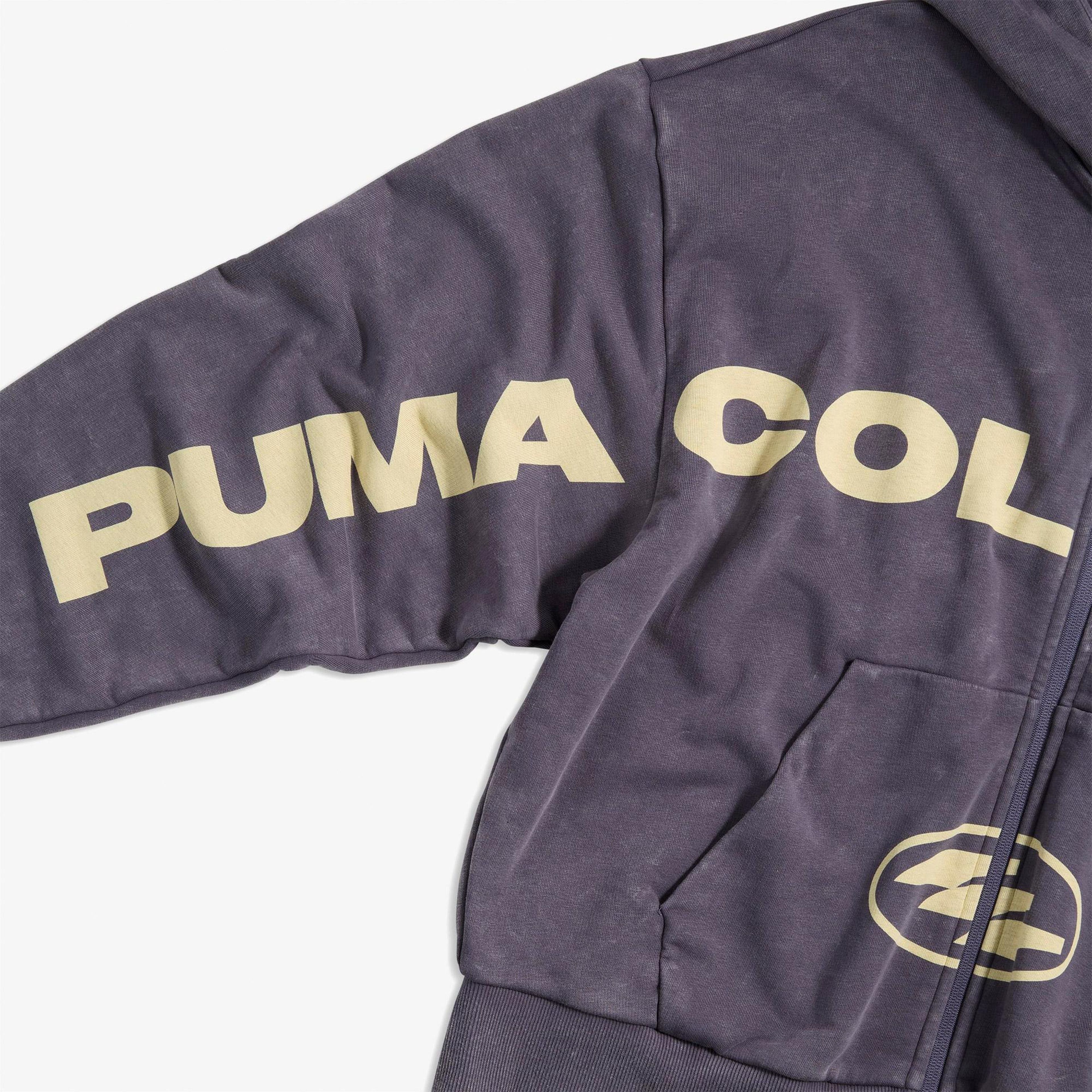 Puma Spc Boxy Full Zip Unisex Mavi Sweatshirt