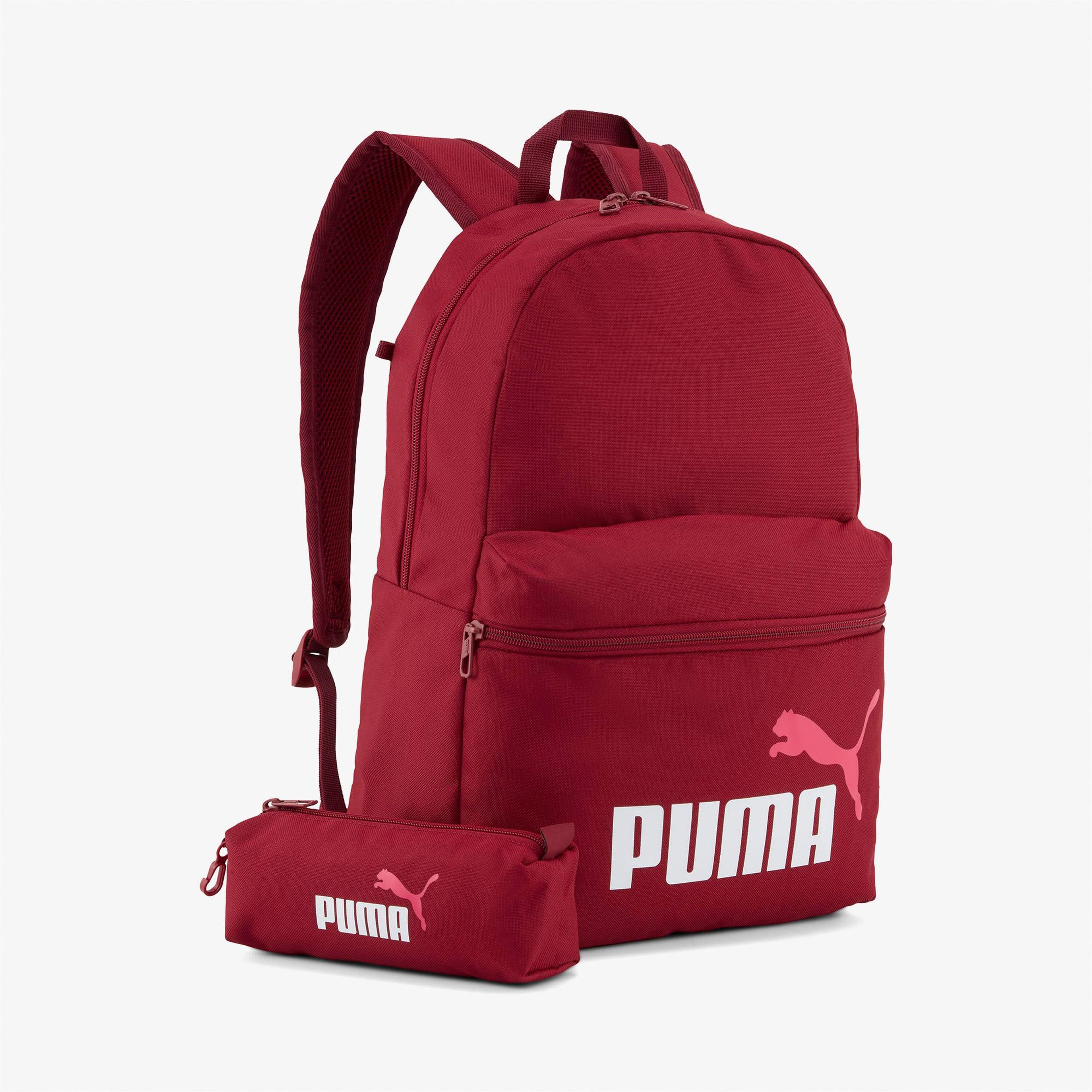 Puma Phase Aop Unisex Kırmızı Sırt Çantası
