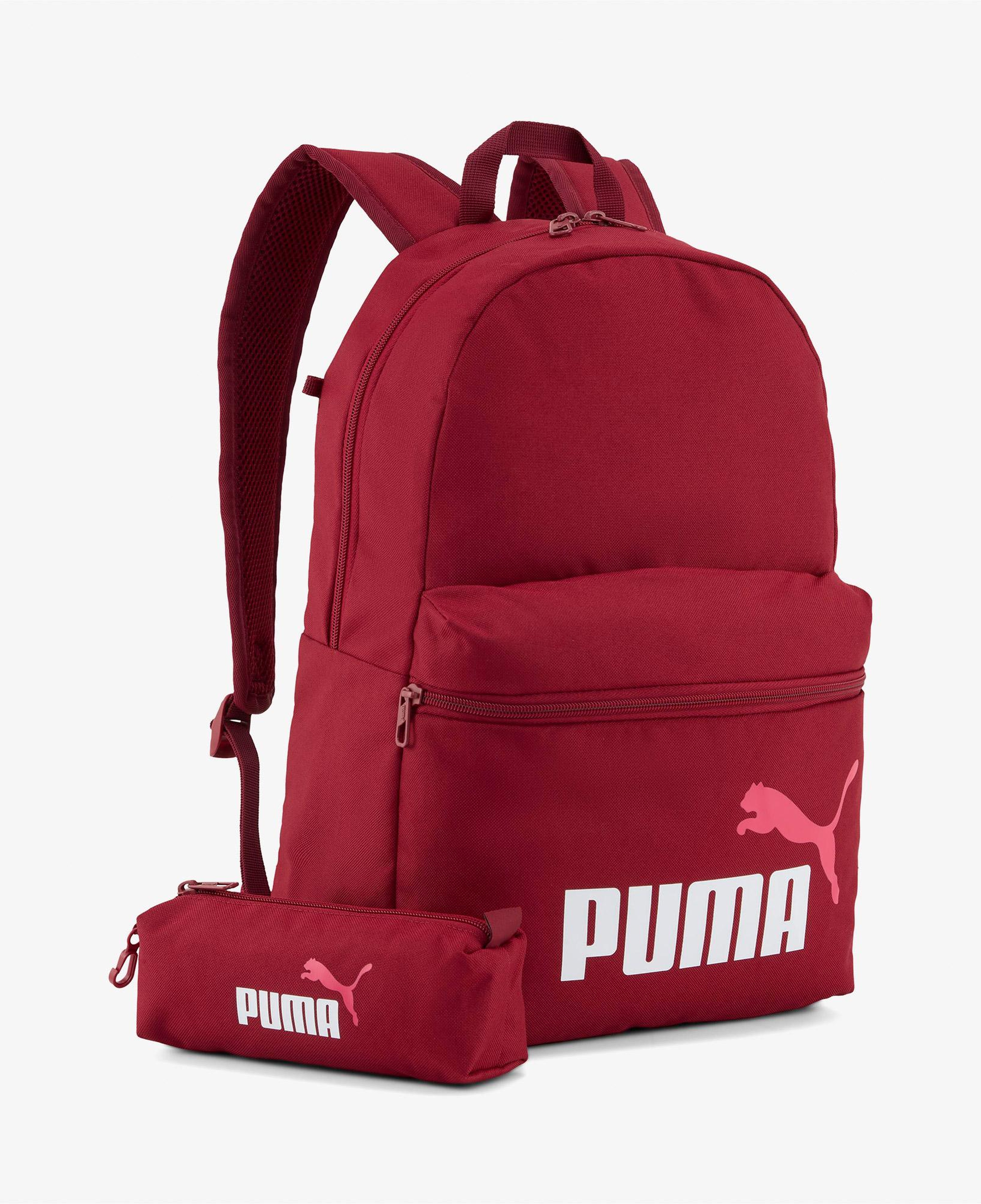 Puma Phase Aop Unisex Kırmızı Sırt Çantası
