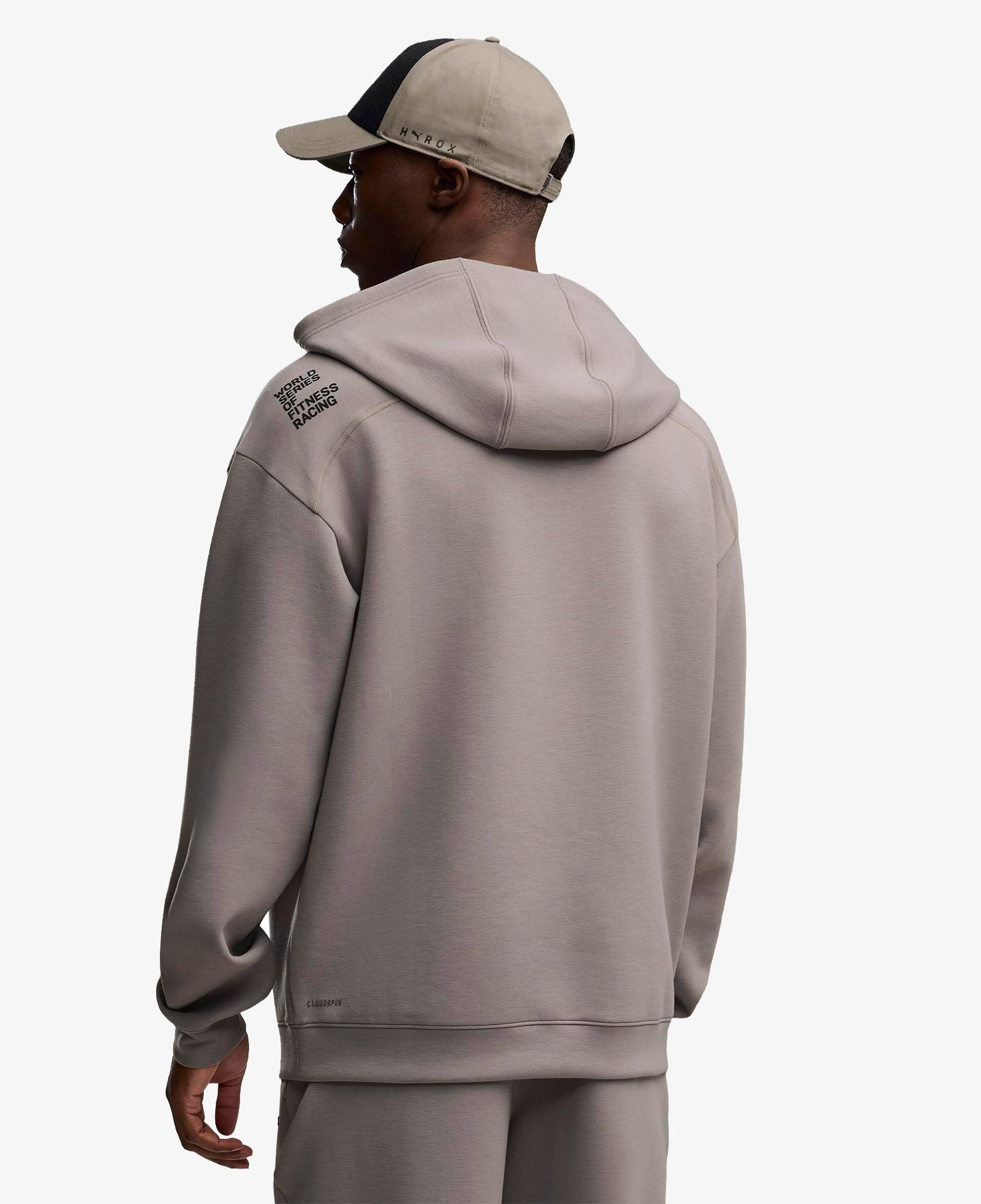 Puma X Hyrox Cloudspun Erkek Bej Sweatshirt