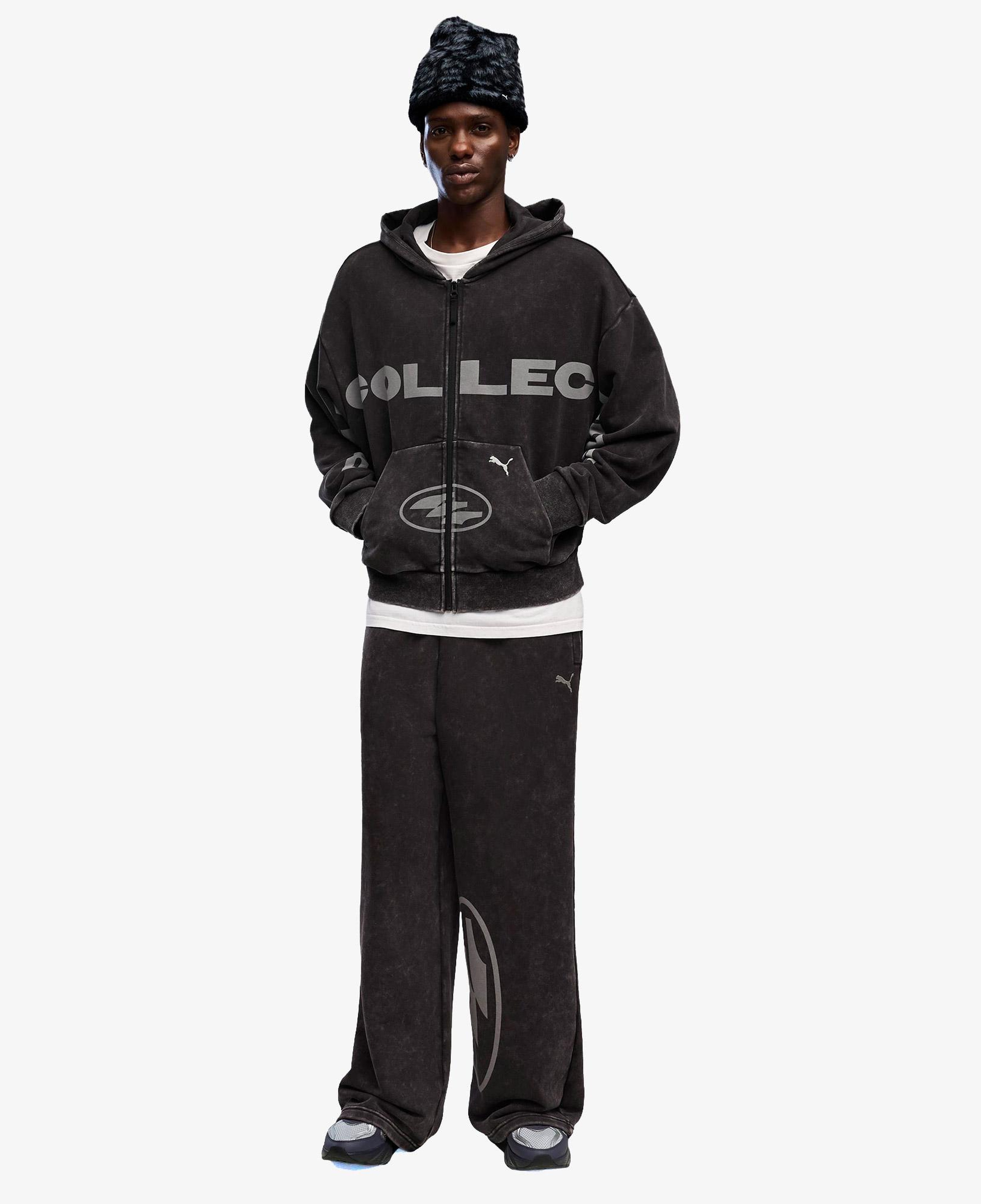 Puma Spc Boxy Full Zip Unisex Siyah Sweatshirt