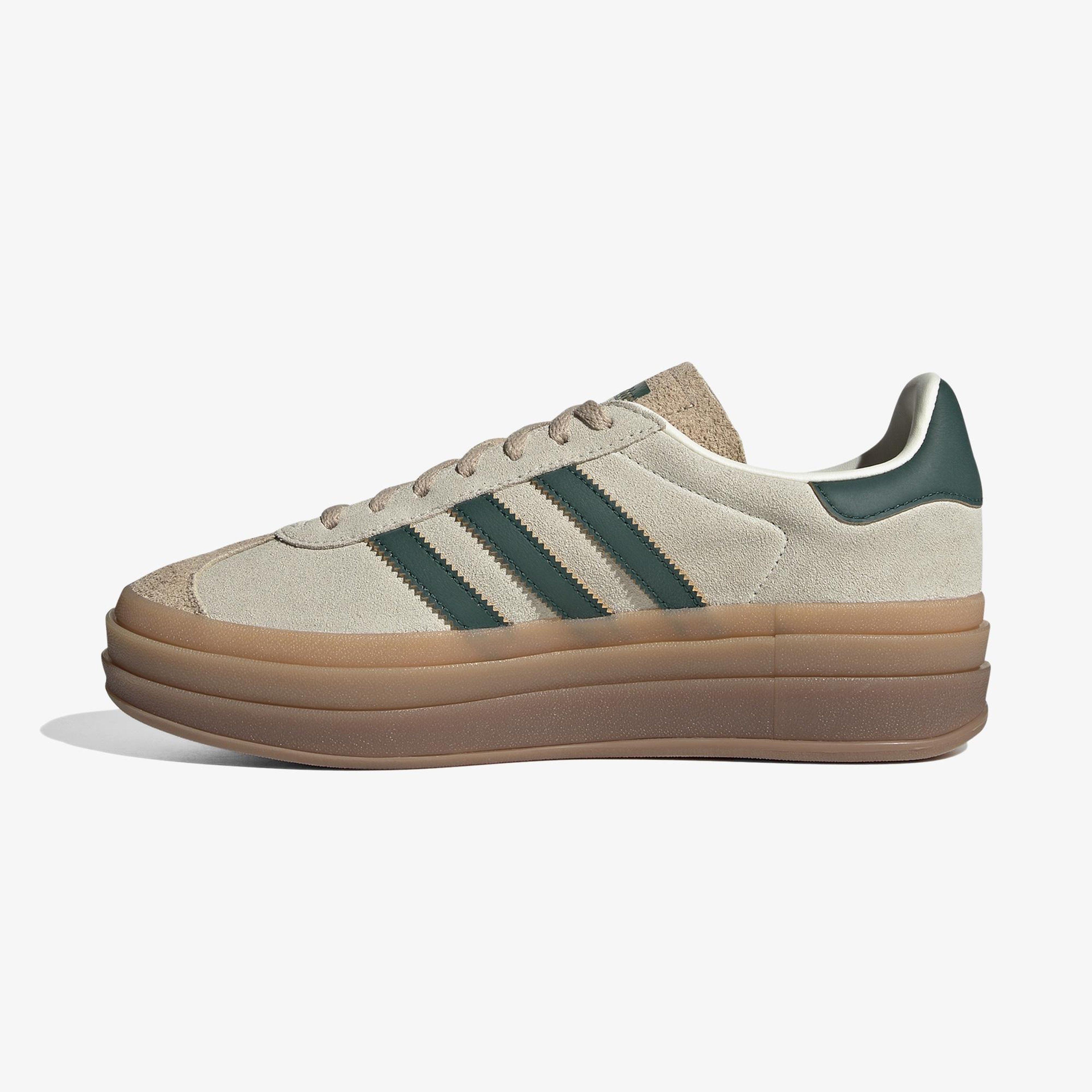 adidas Gazelle Bold Kadın Krem Spor Ayakkabı