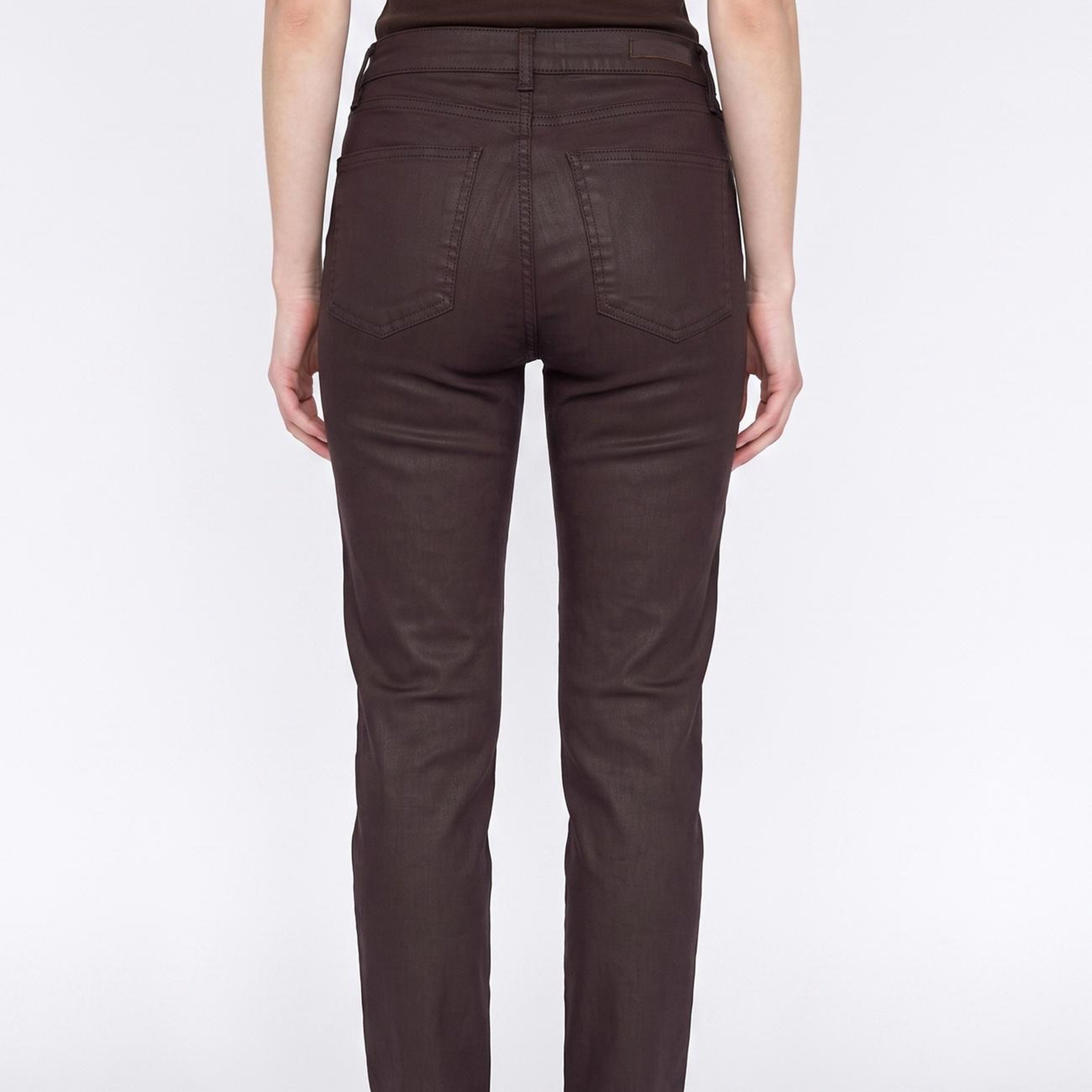 Network Kadın Mürdüm Denim Pantolon