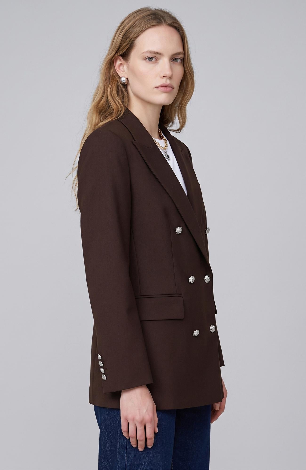 Network Kadın Acı Kahve Ceket