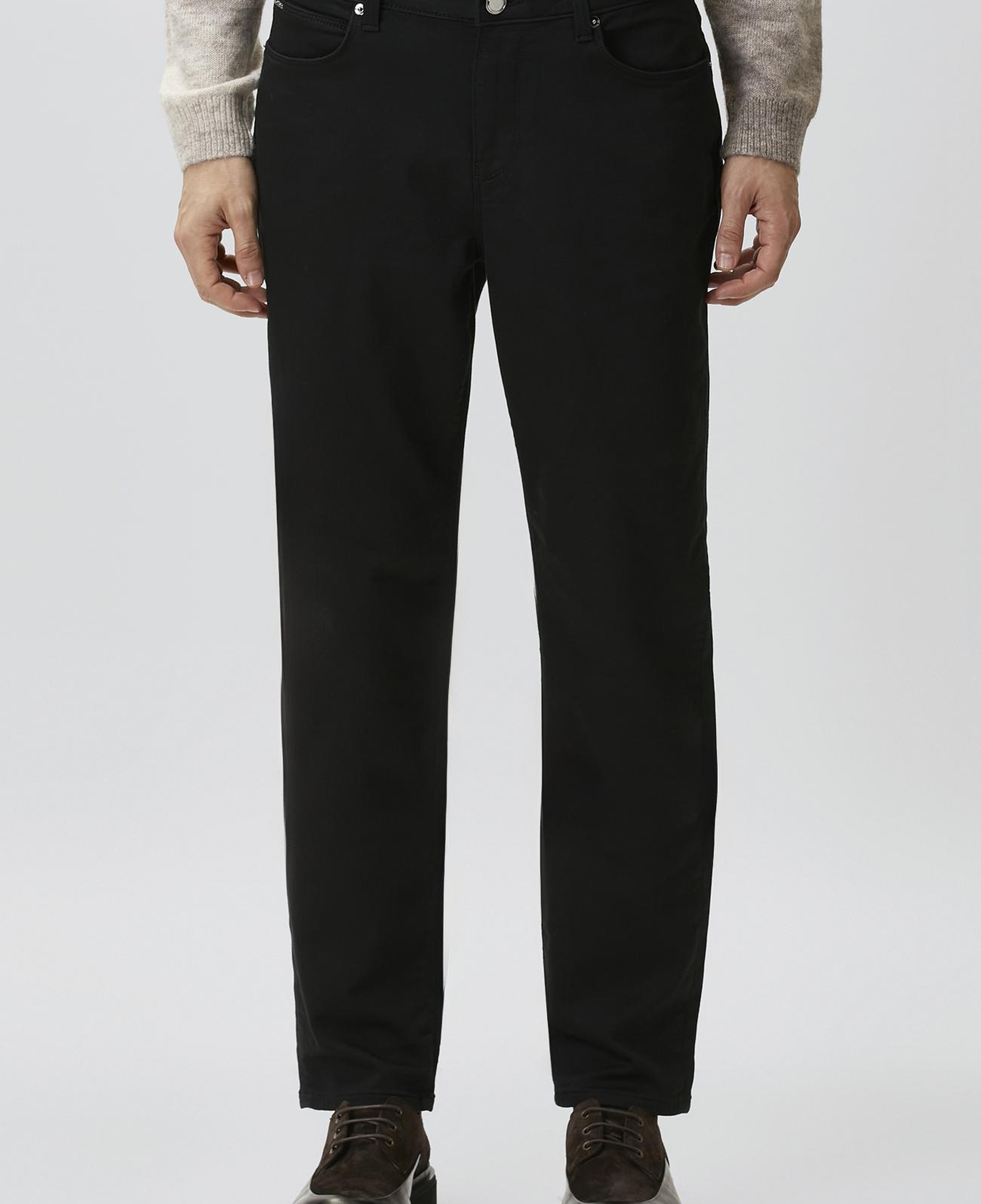 Network Erkek Siyah Casual Pantolon