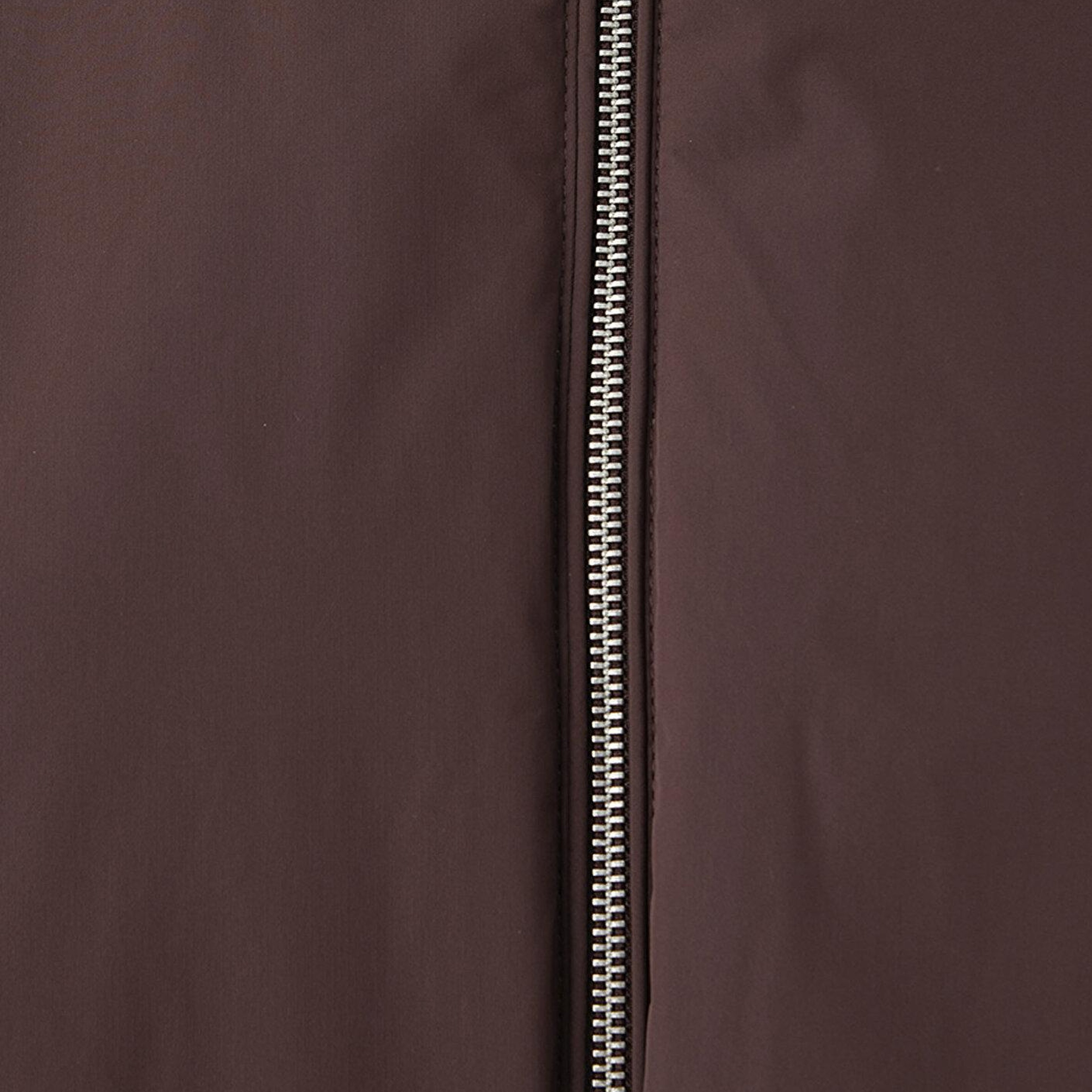Mavi Su İtici Dik Yaka Kahverengi Şişme Mont Oversize / Geniş Kesim 1110815-70259