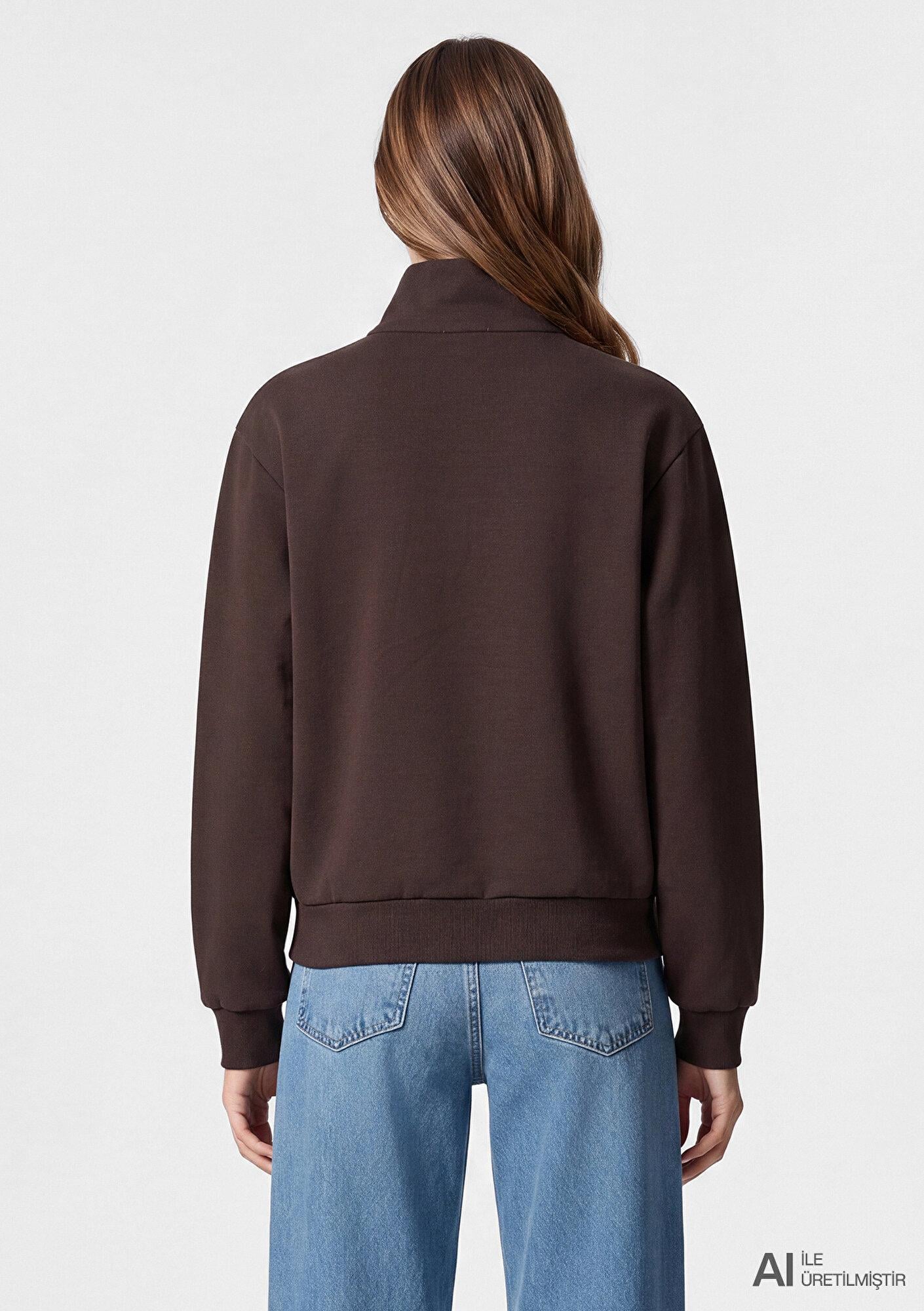 Mavi Kahverengi Sweatshirt 1S10586-70240