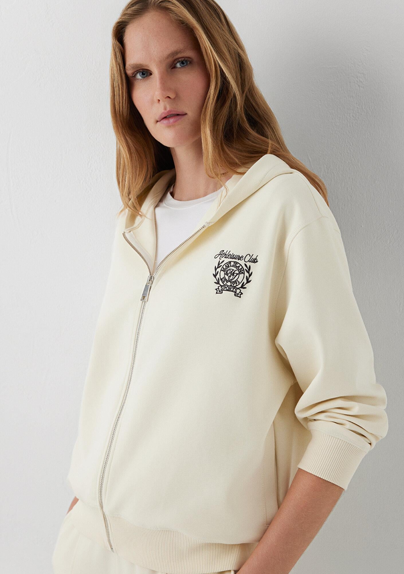 Mavi Ekru Sweatshirt 1S10585-70065