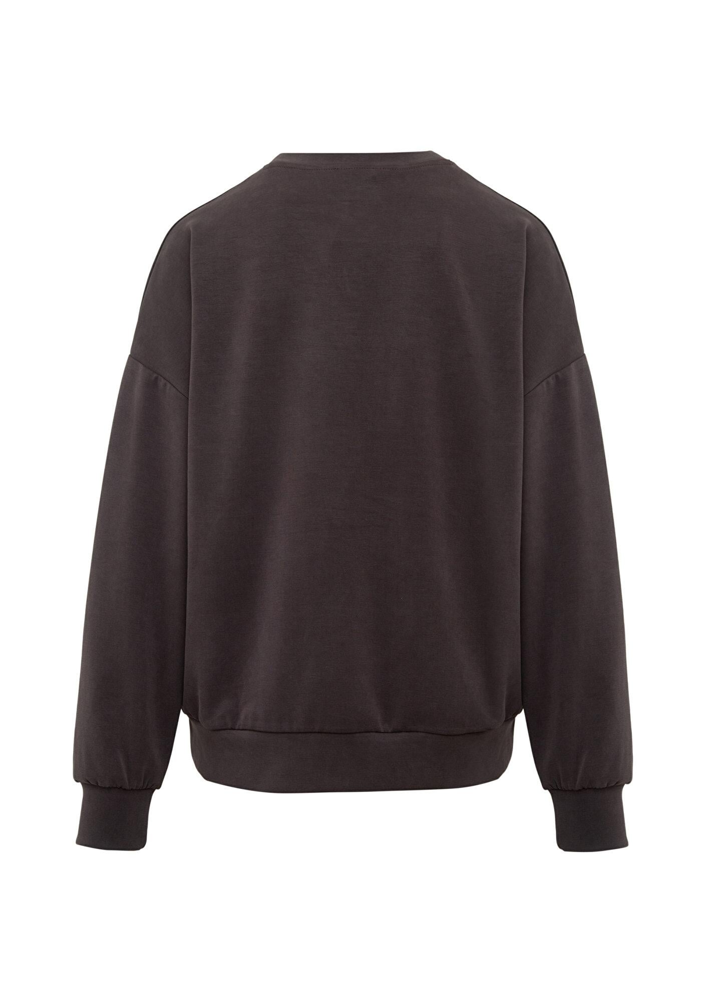 Mavi Soft-Premium (TENCEL™) Modal Karışımlı Kahverengi Sweatshirt 168837-89103