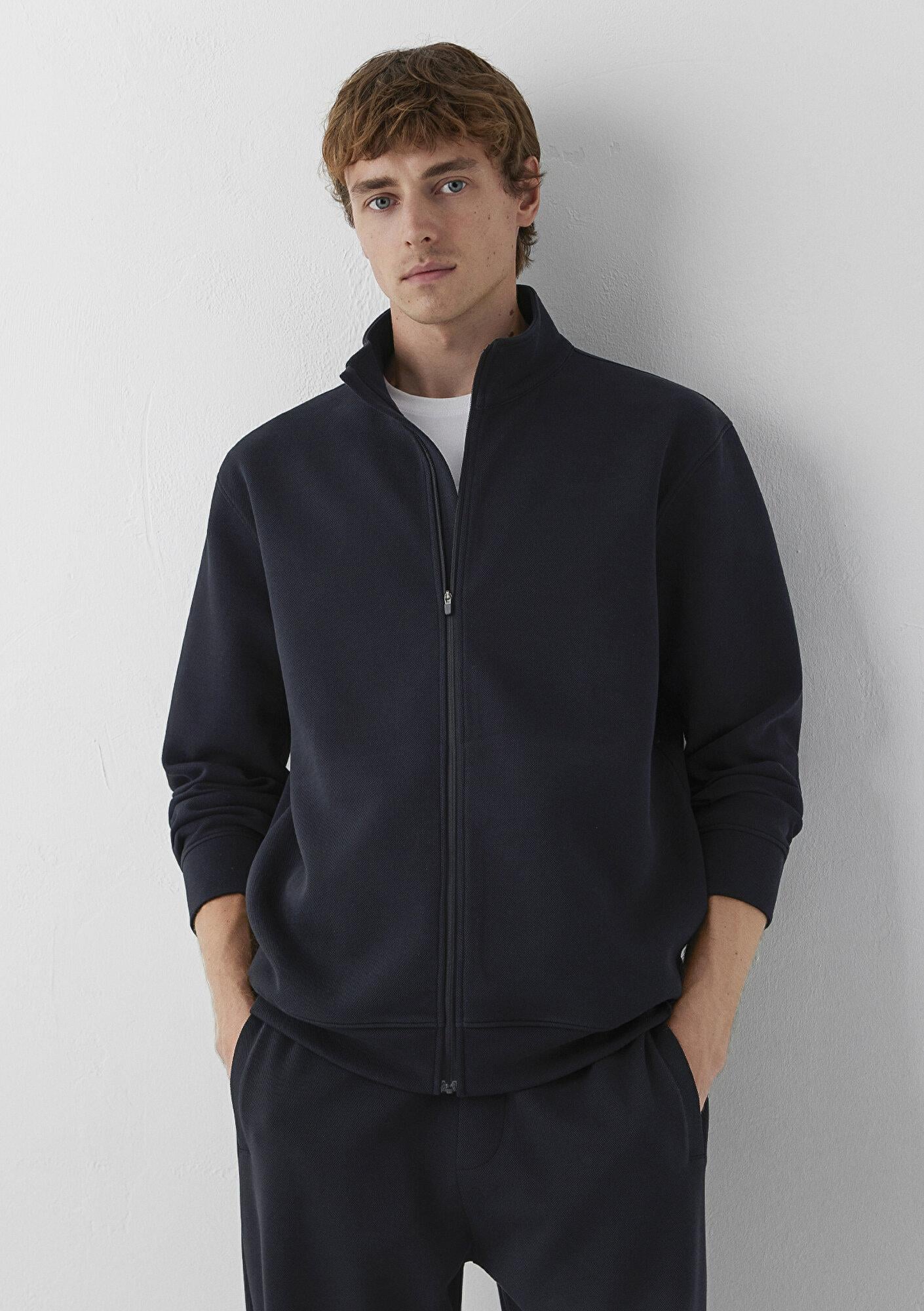 Mavi Fermuarlı Antrasit Sweatshirt 0S20125-80022