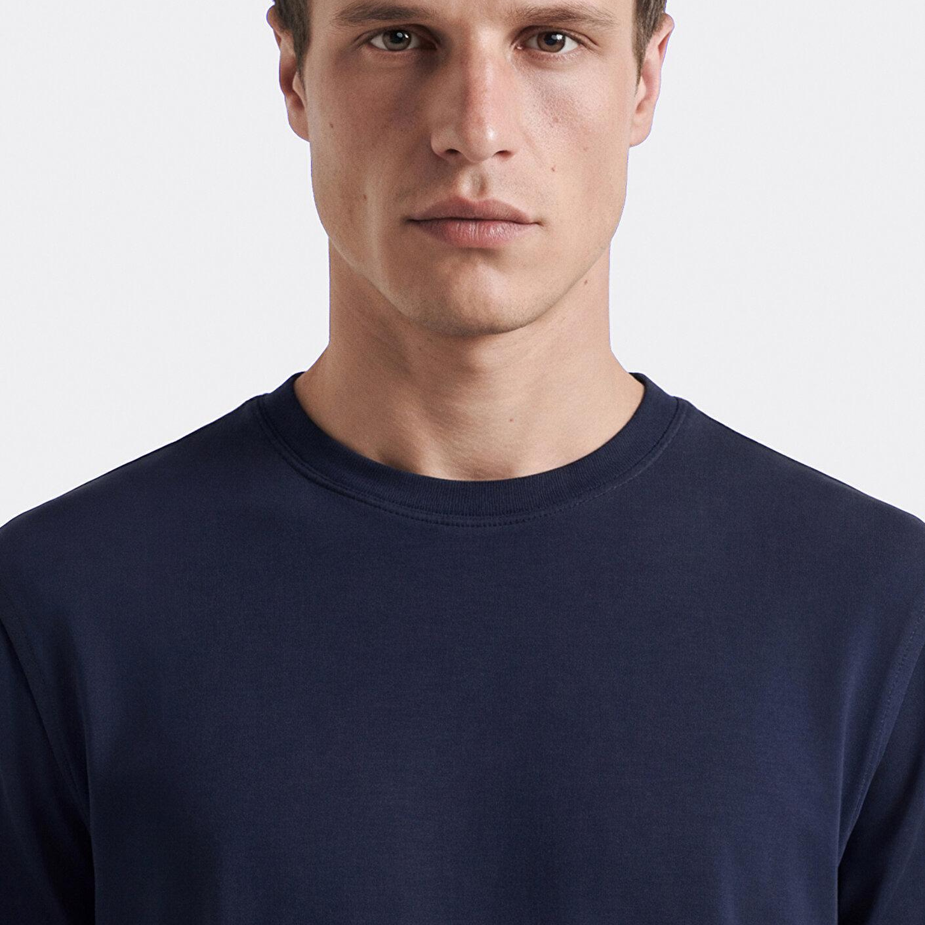 Mavi Modal Karışımlı Lacivert Basic Tişört Regular Fit / Normal Kesim 0620096-86623