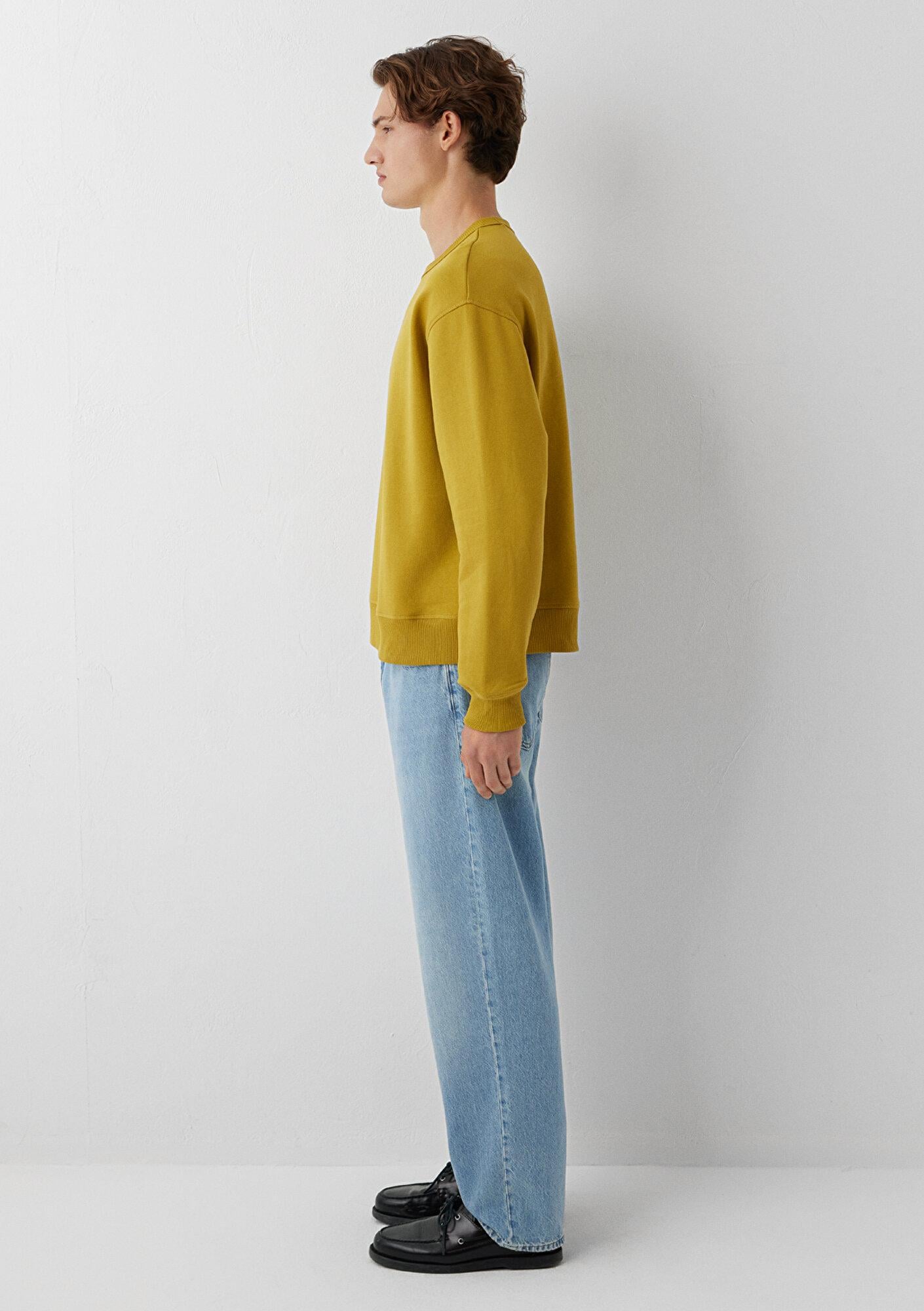 Mavi Sarı Basic Swaetshirt 0S20165-70274