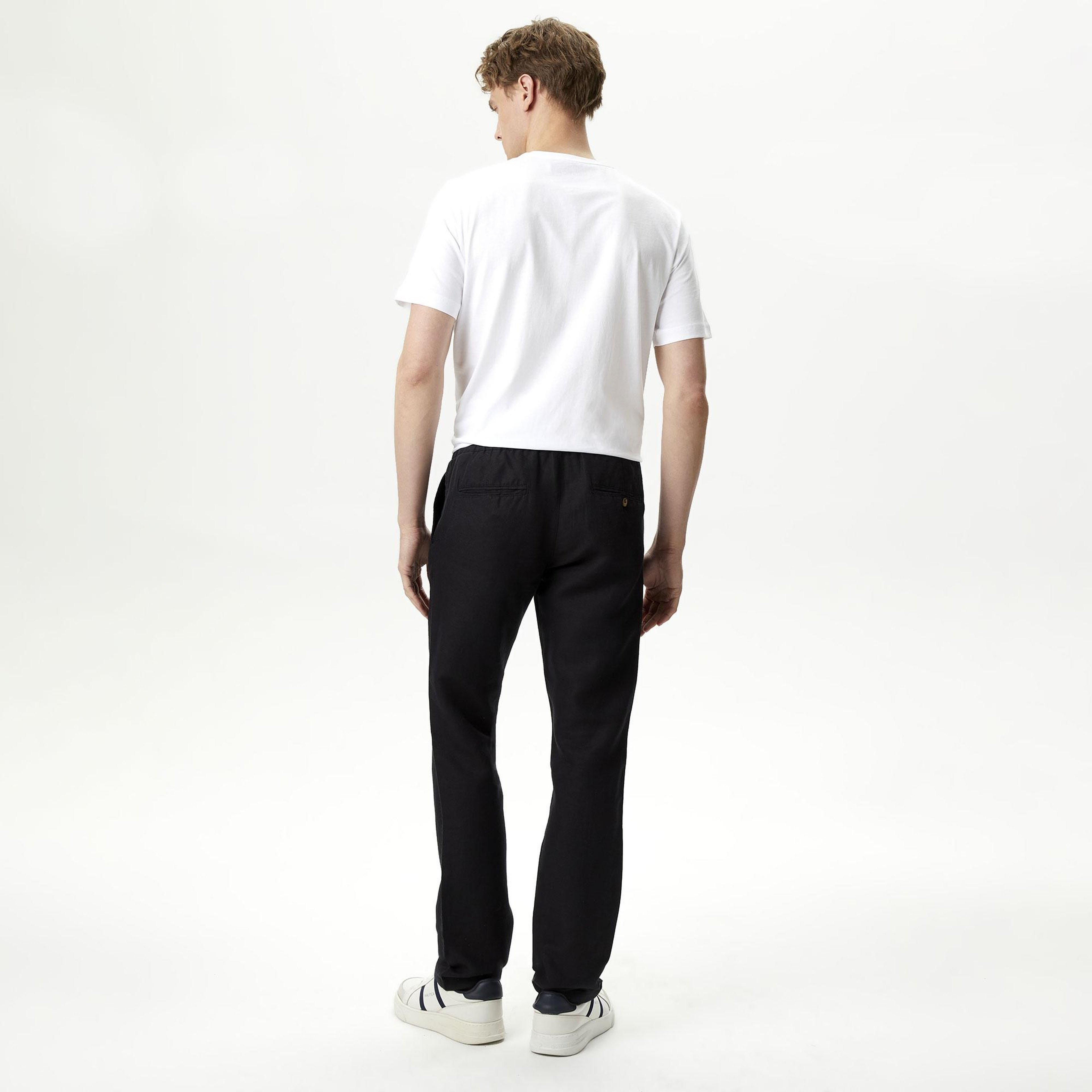 Nautica Erkek Siyah Classic Fit Pantolon