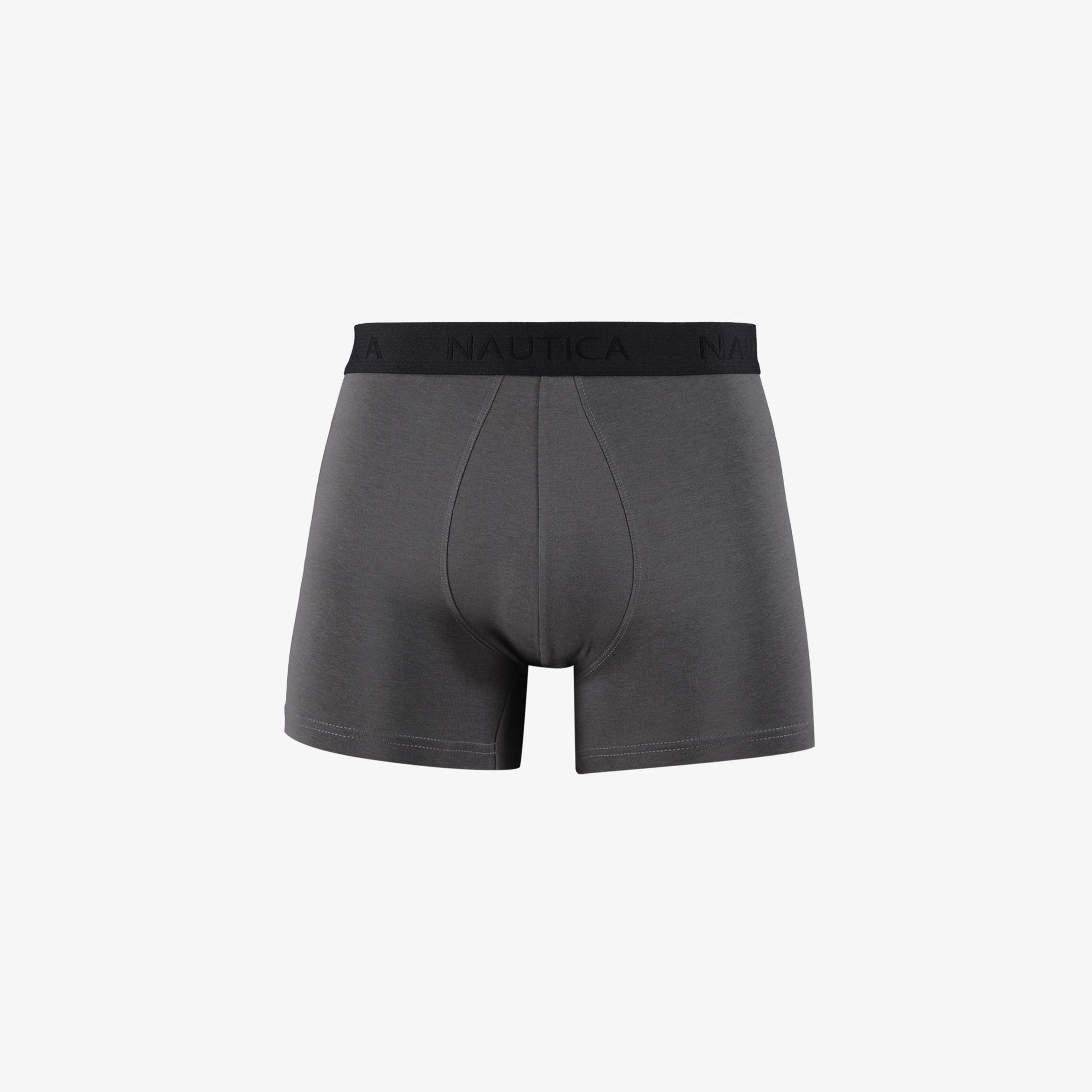Nautica Erkek Siyah Standart Fit 3'lü Boxer