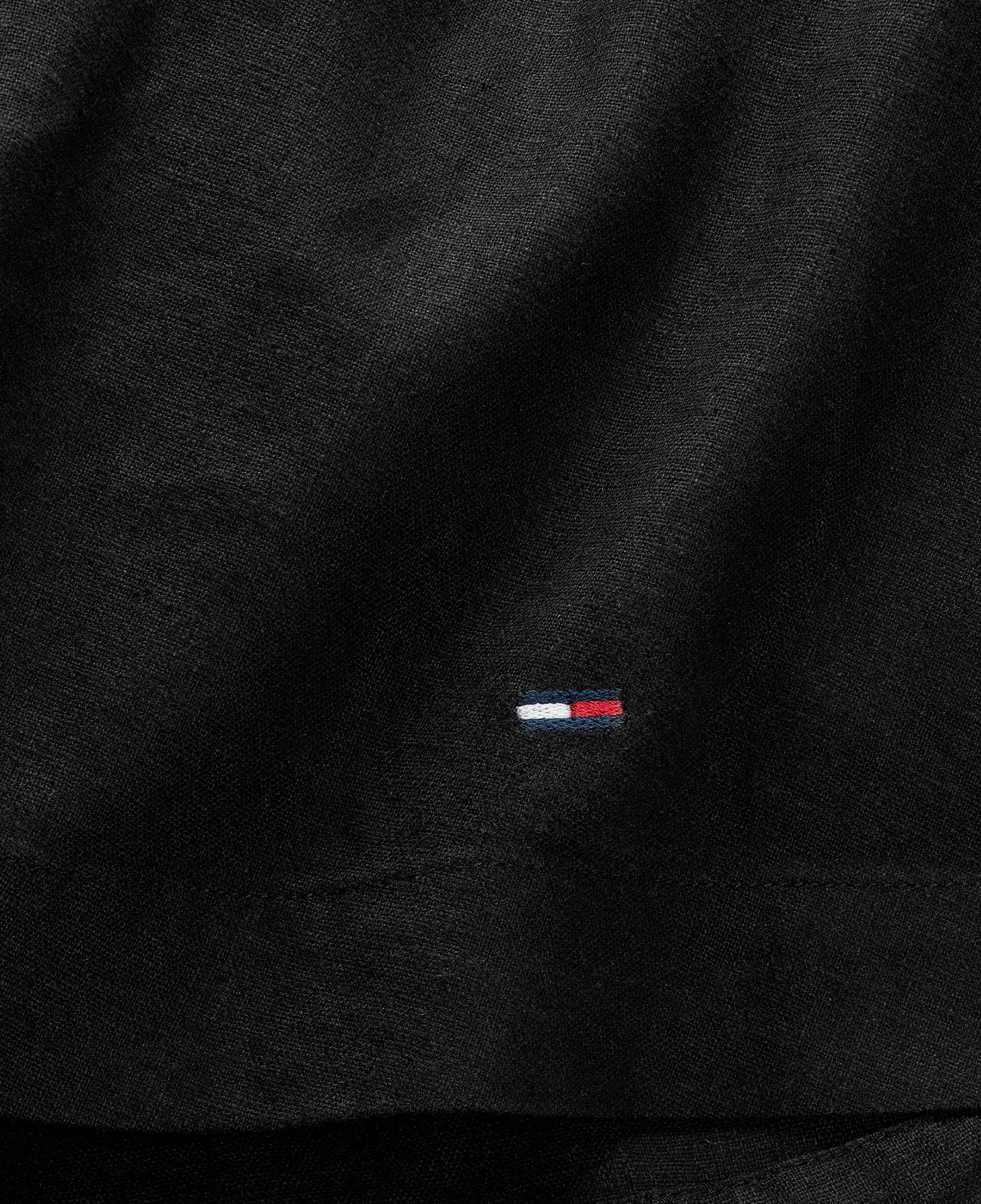 Tommy Hilfiger Kadın Siyah Keten Elbise