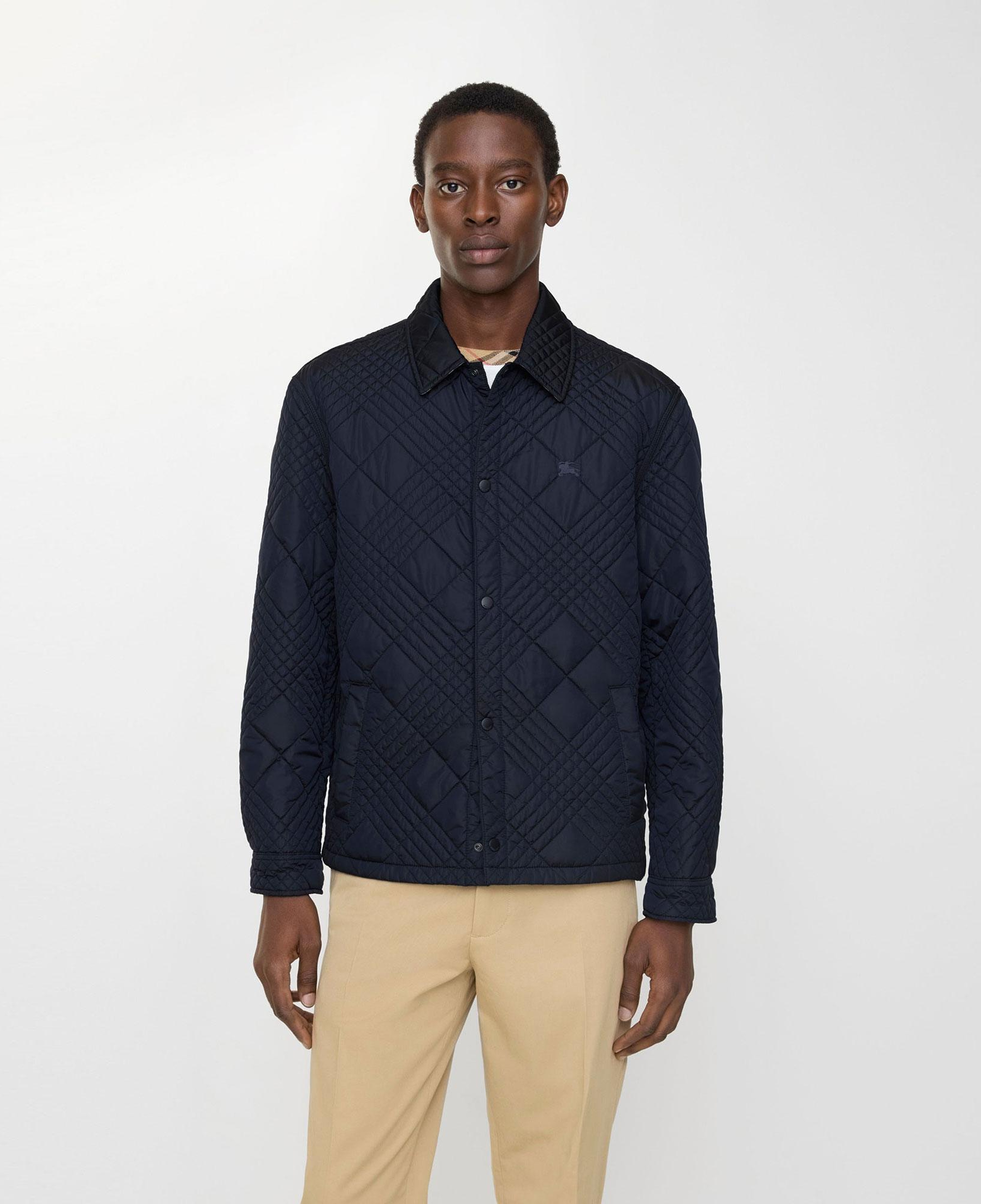Burberry Erkek Lacivert Mont
