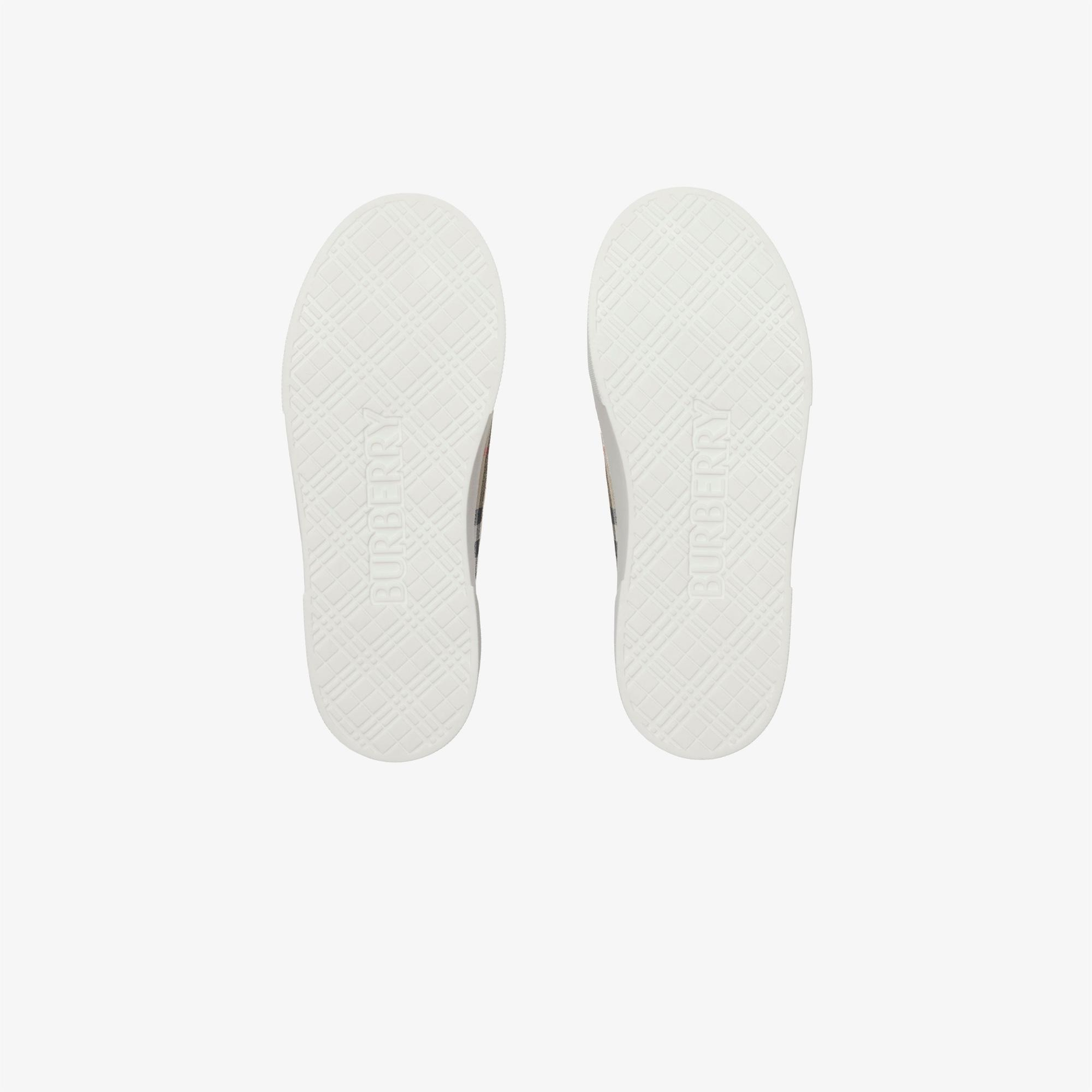 Burberry Teddy Çocuk Bej Sneaker
