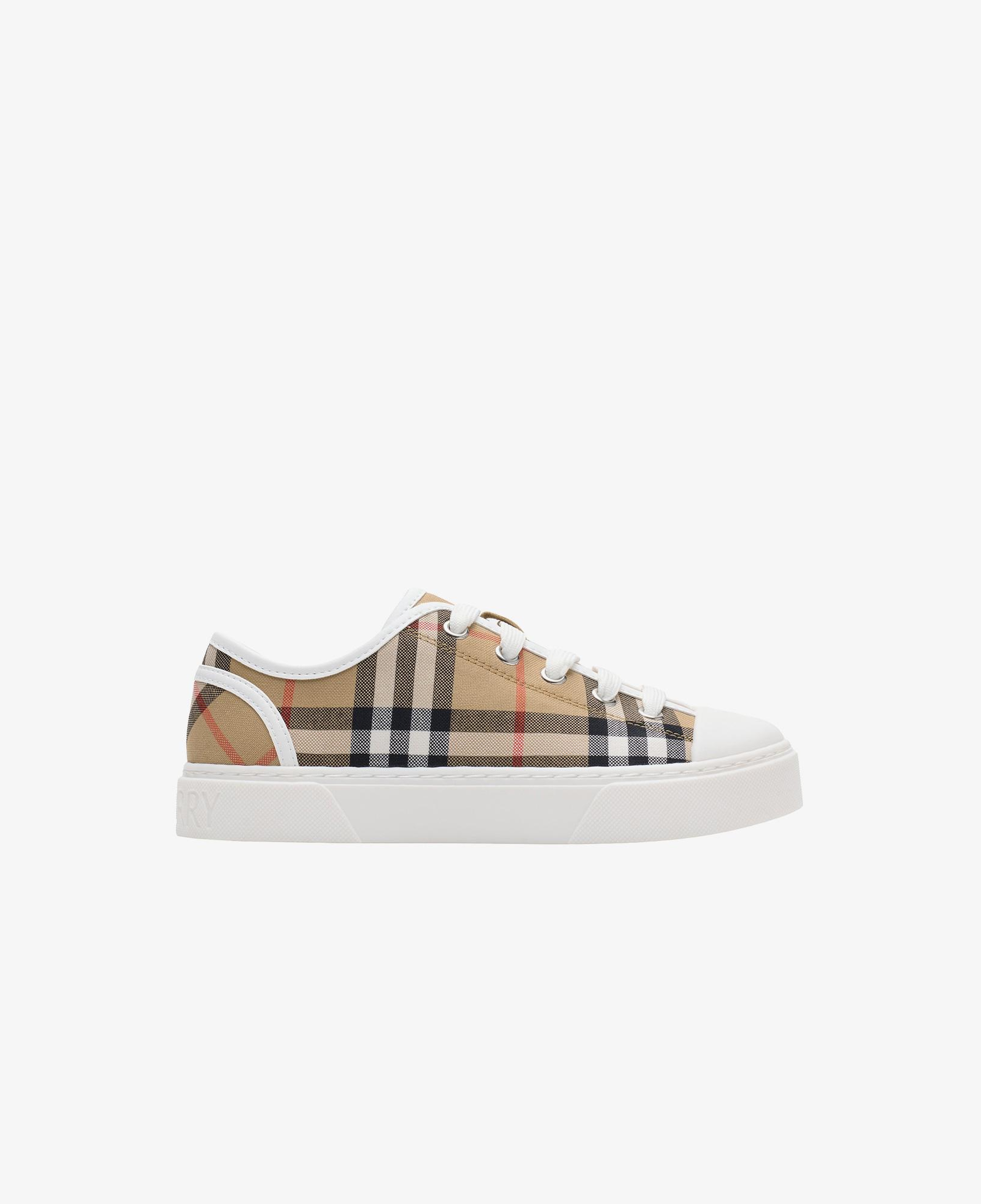 Burberry Teddy Çocuk Bej Sneaker