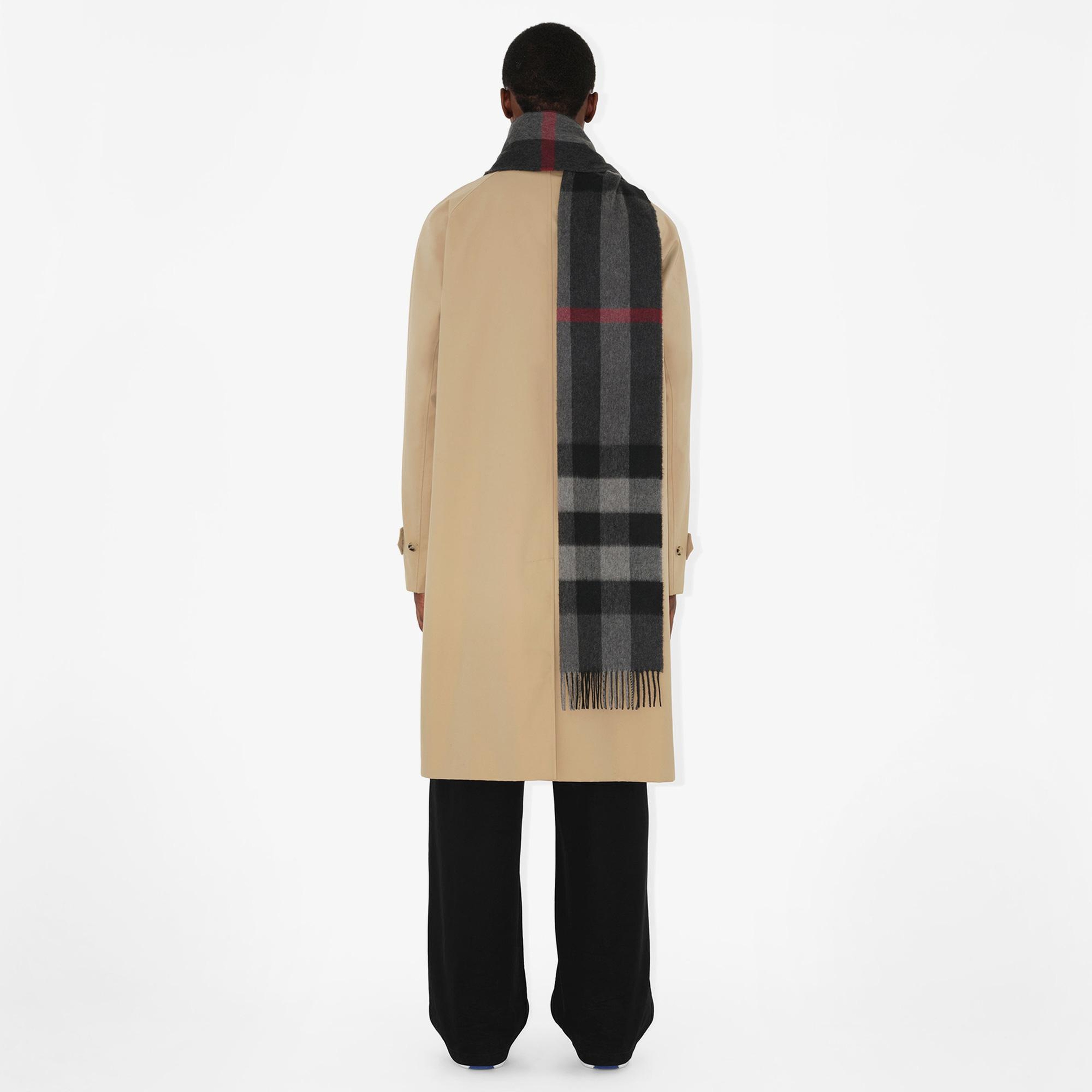 Burberry Check Kaşmir Kadın Gri Atkı