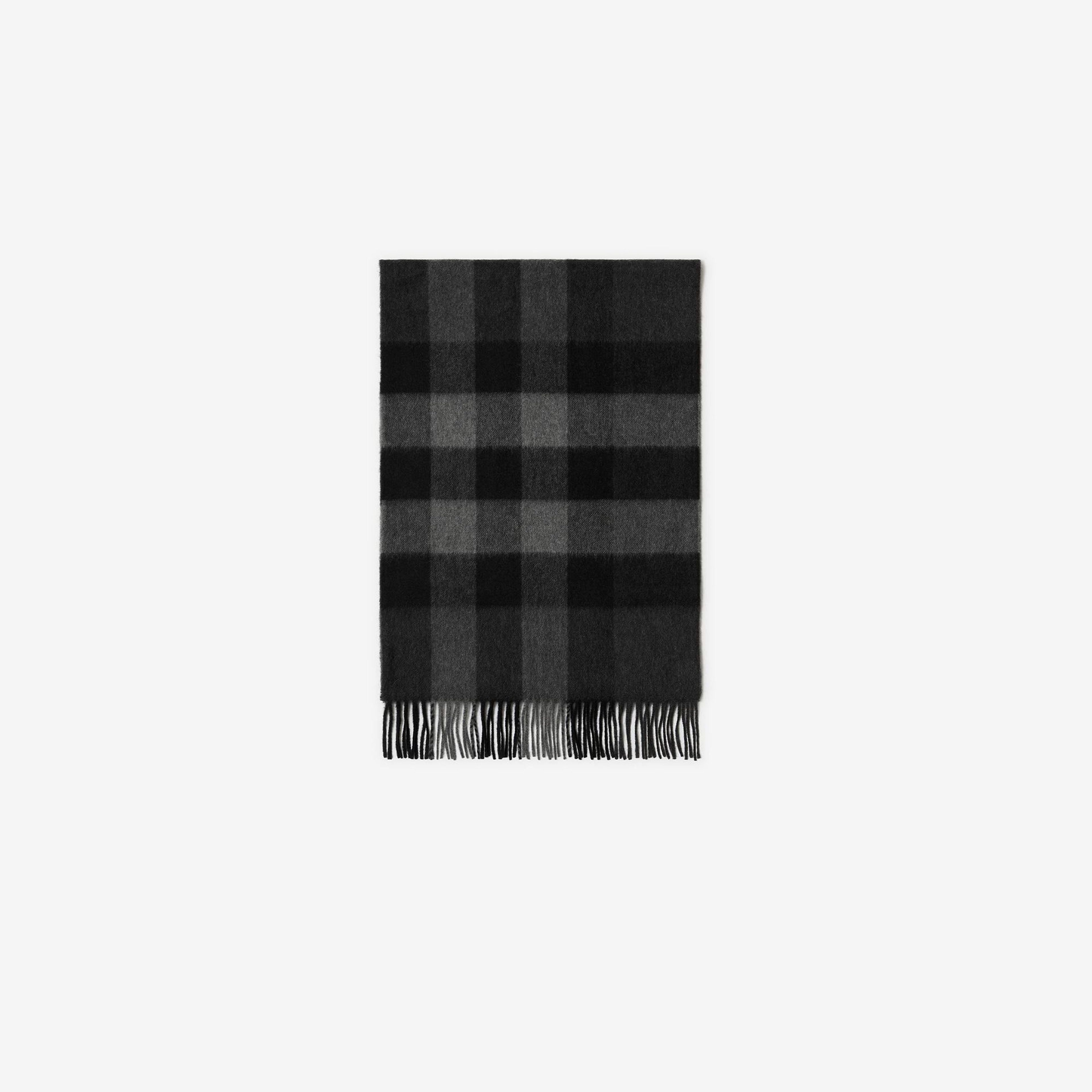 Burberry Check Kaşmir Kadın Gri Atkı