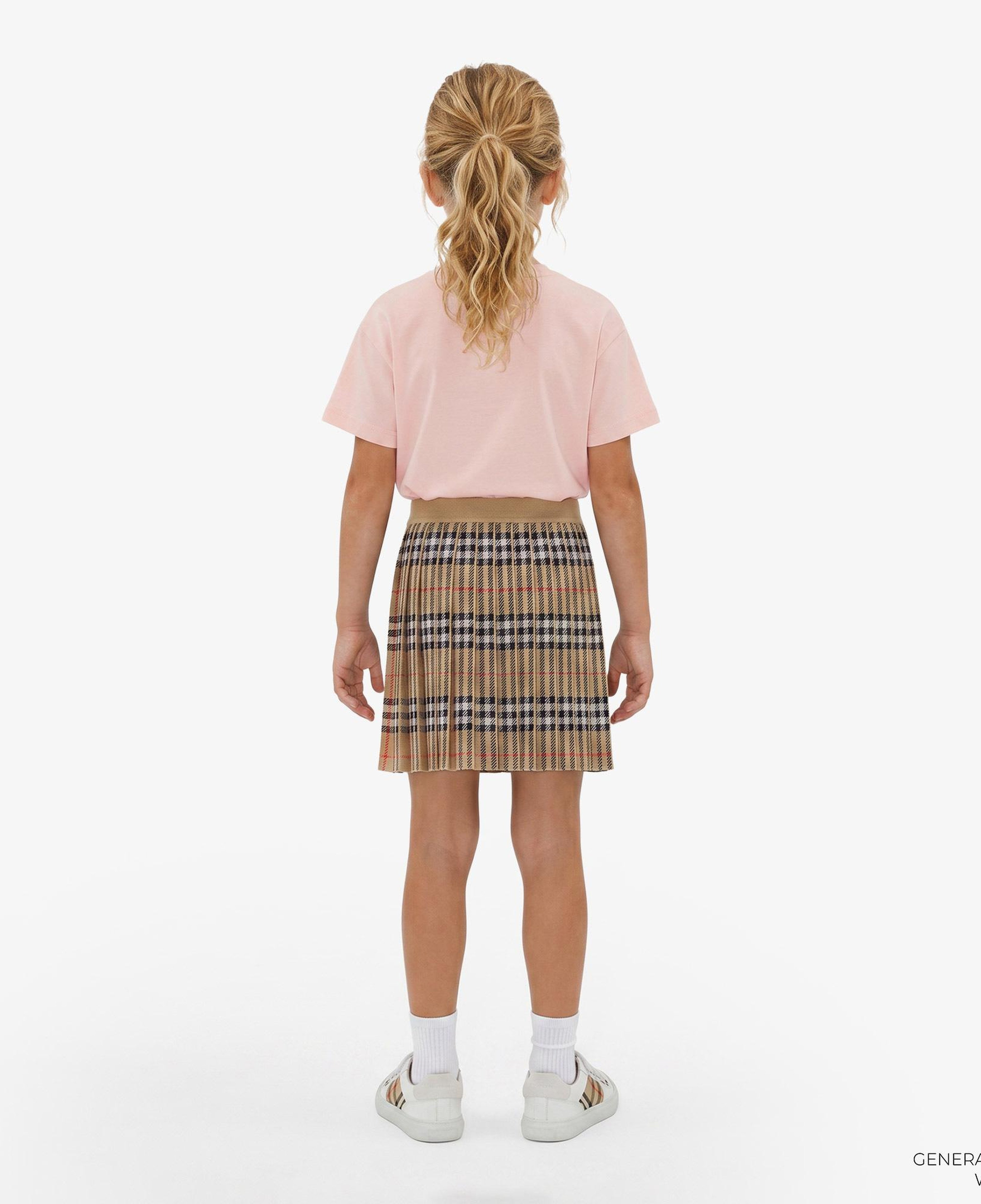 Burberry Phılomena Check Çocuk Bej Etek