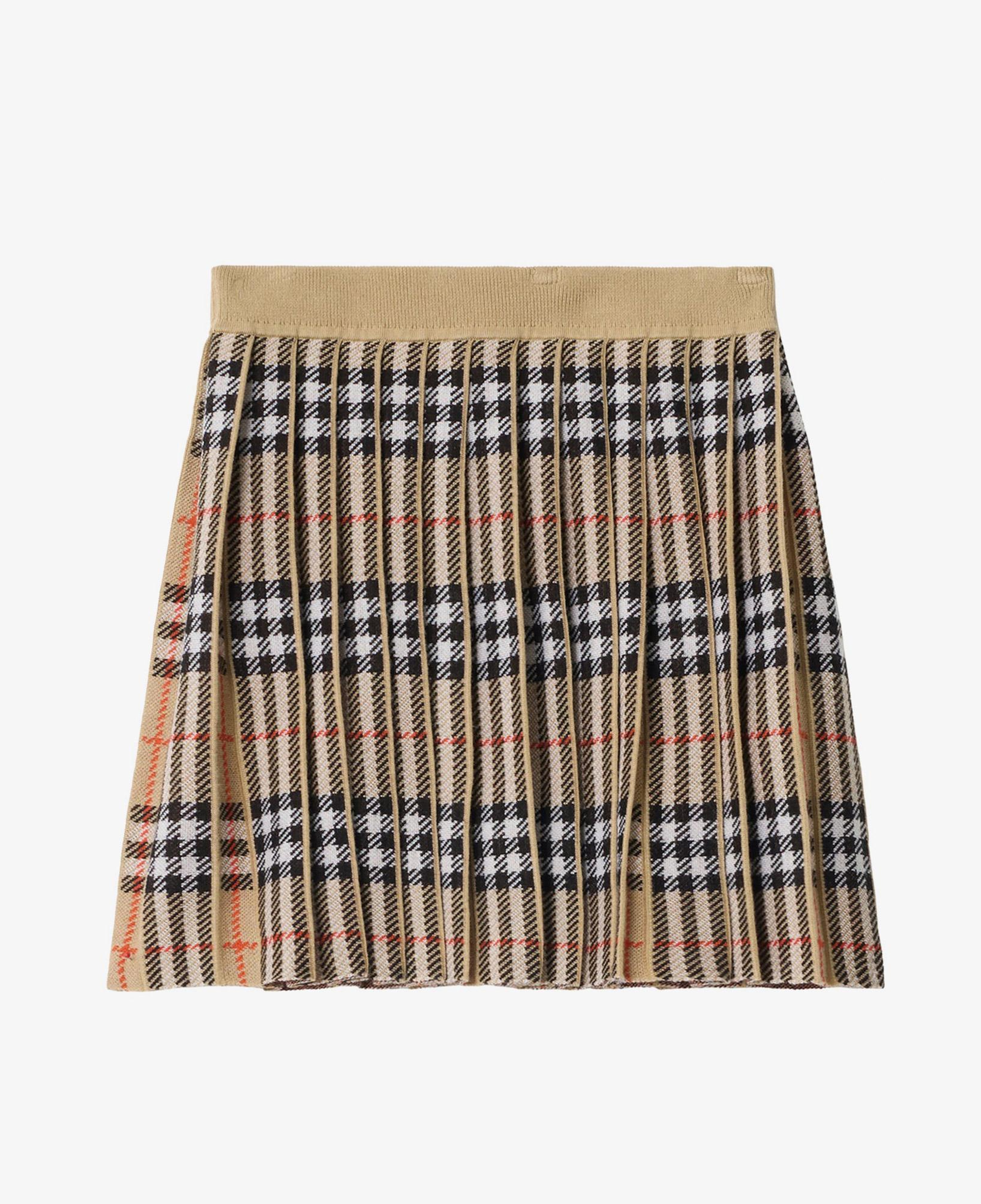 Burberry Phılomena Check Çocuk Bej Etek