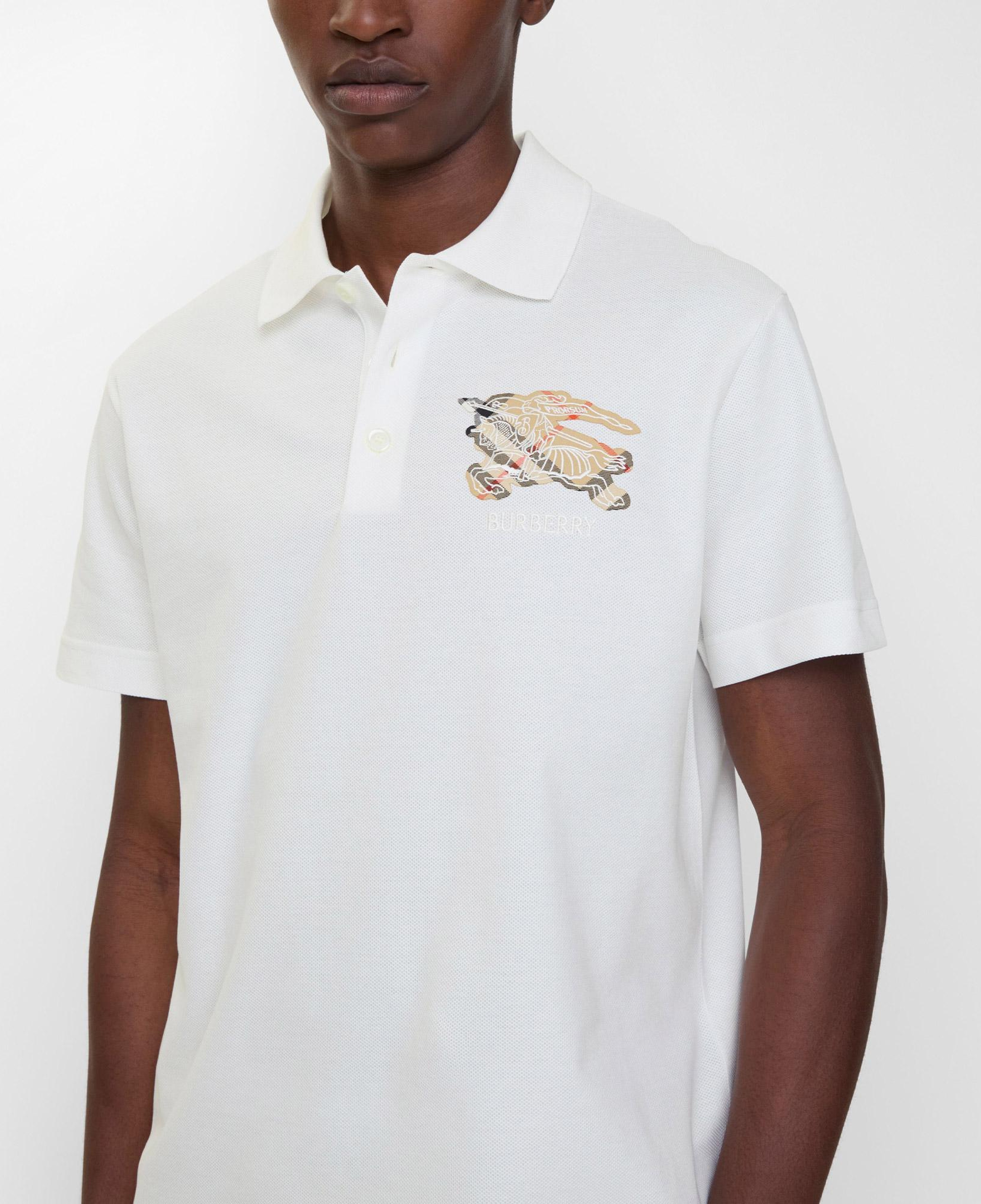 Burberry Evan Erkek Beyaz Polo