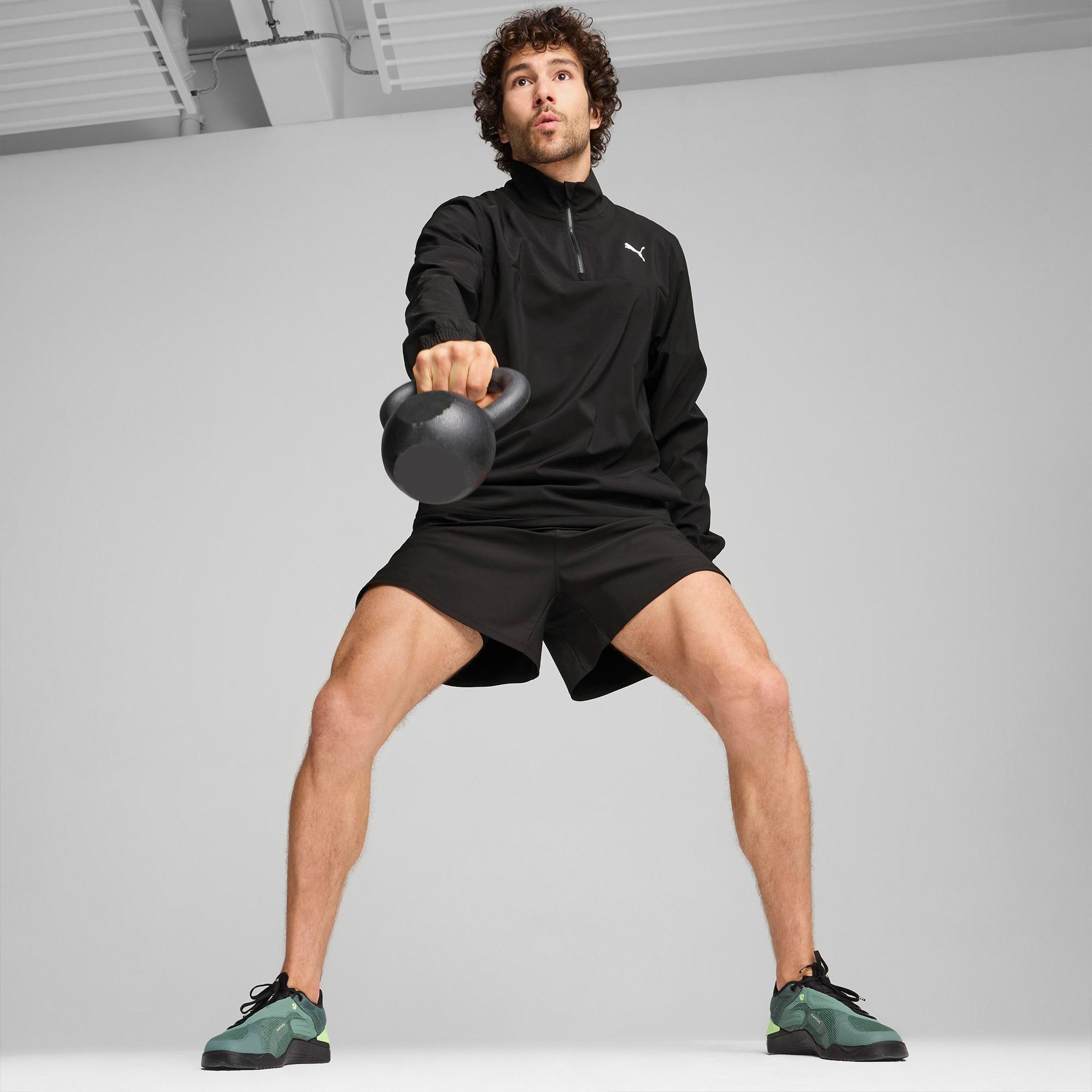 Puma FIT Trend Woven Erkek Siyah Günlük Ceket
