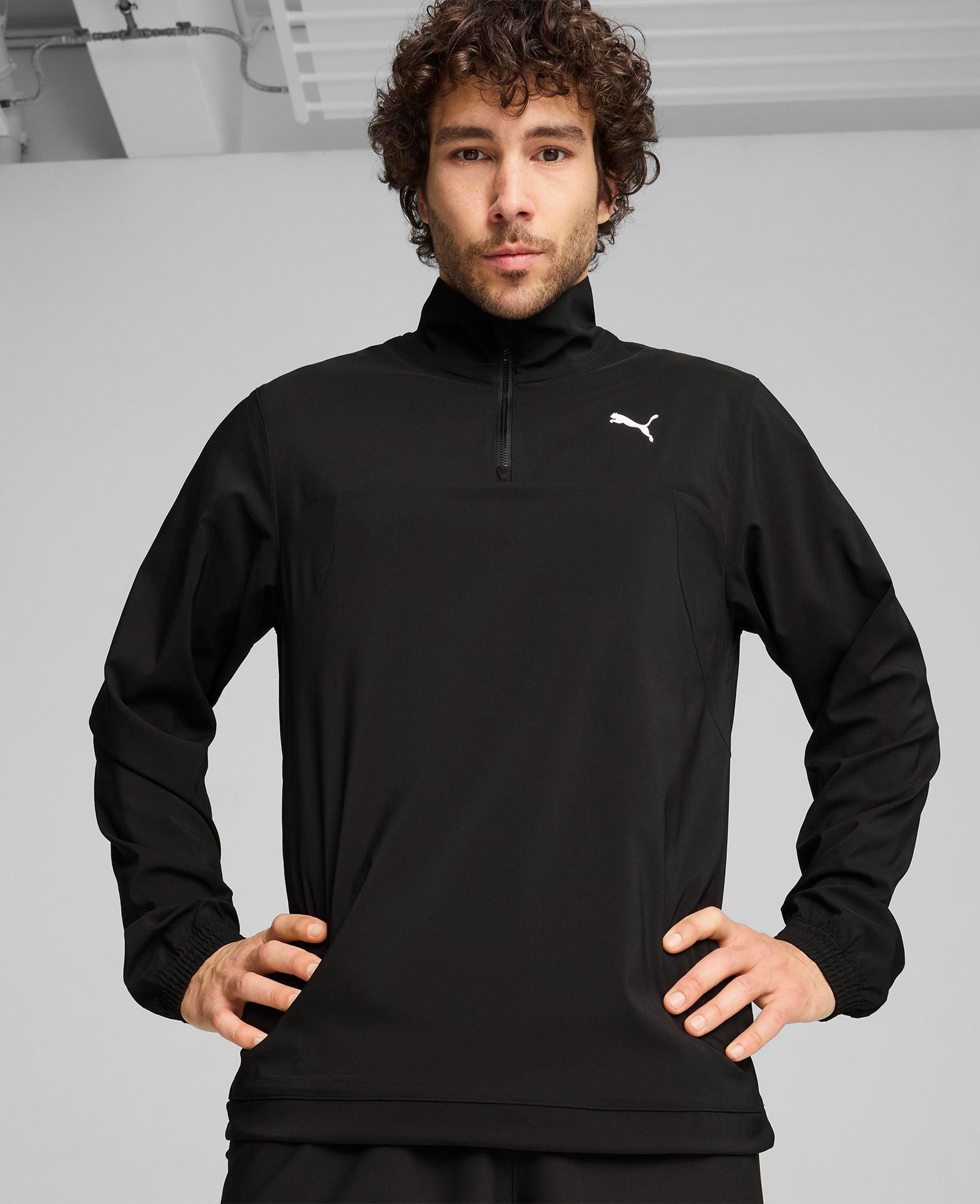 Puma FIT Trend Woven Erkek Siyah Günlük Ceket