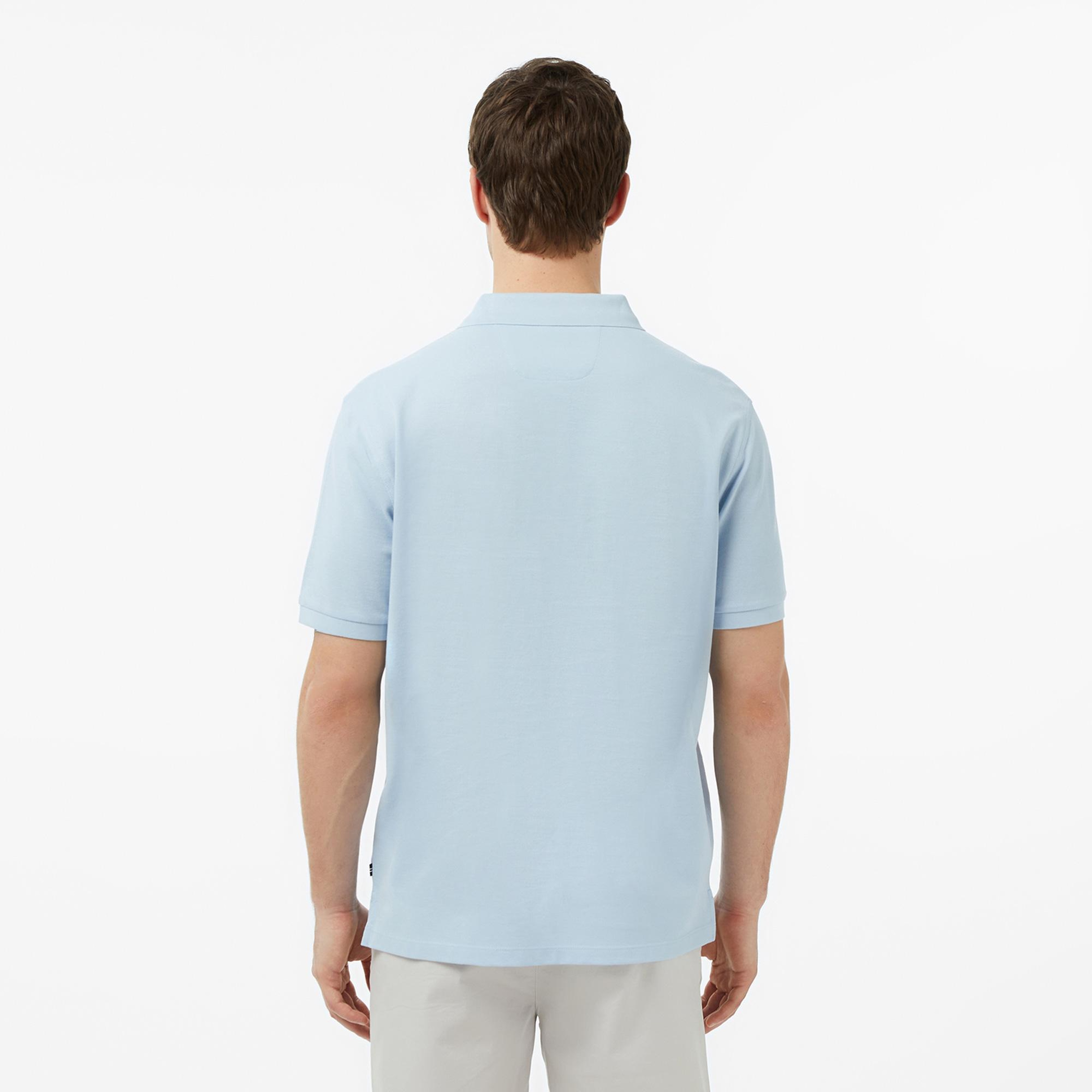 Nautica Erkek Mavi Regular Fit Polo Yaka T-Shirt