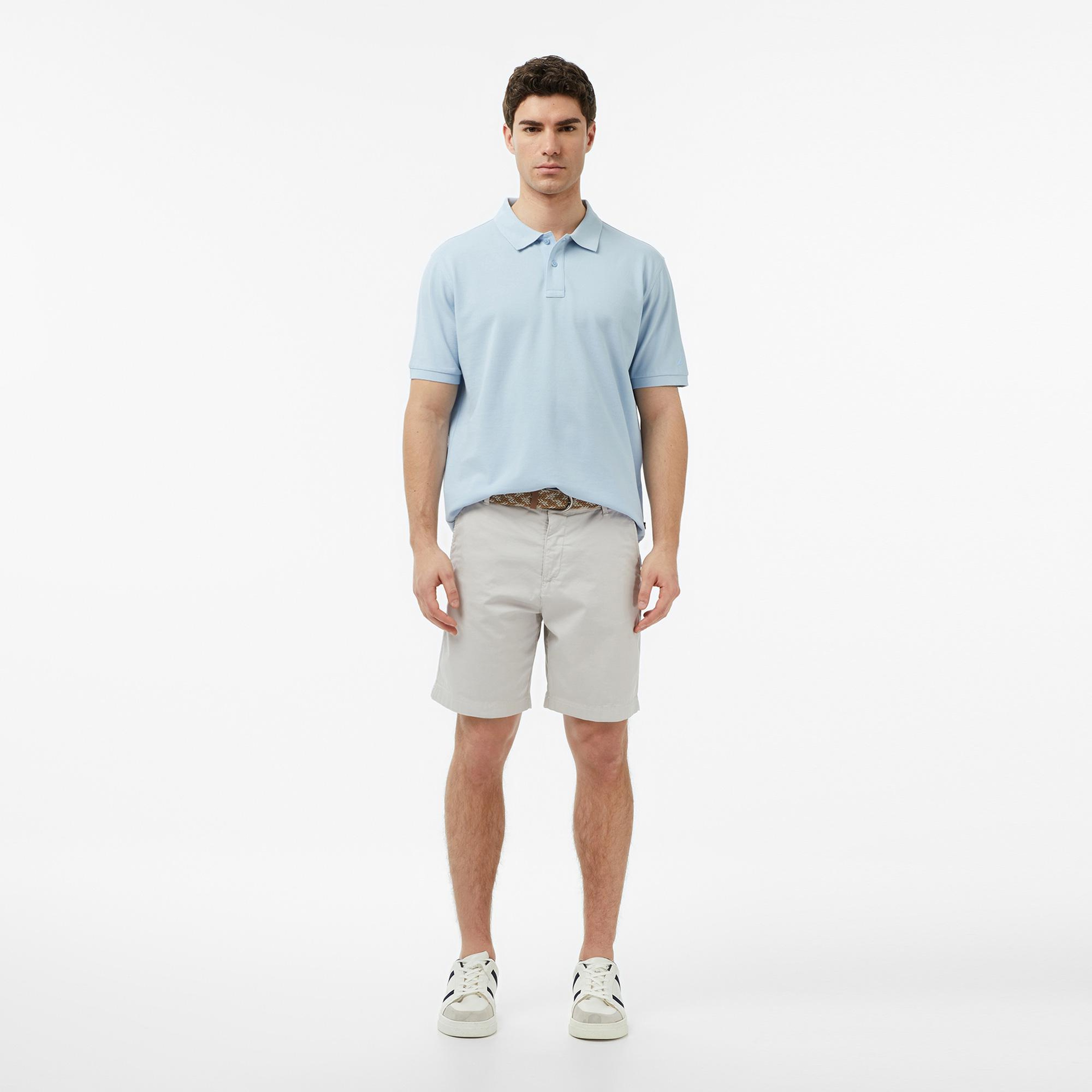 Nautica Erkek Mavi Regular Fit Polo Yaka T-Shirt