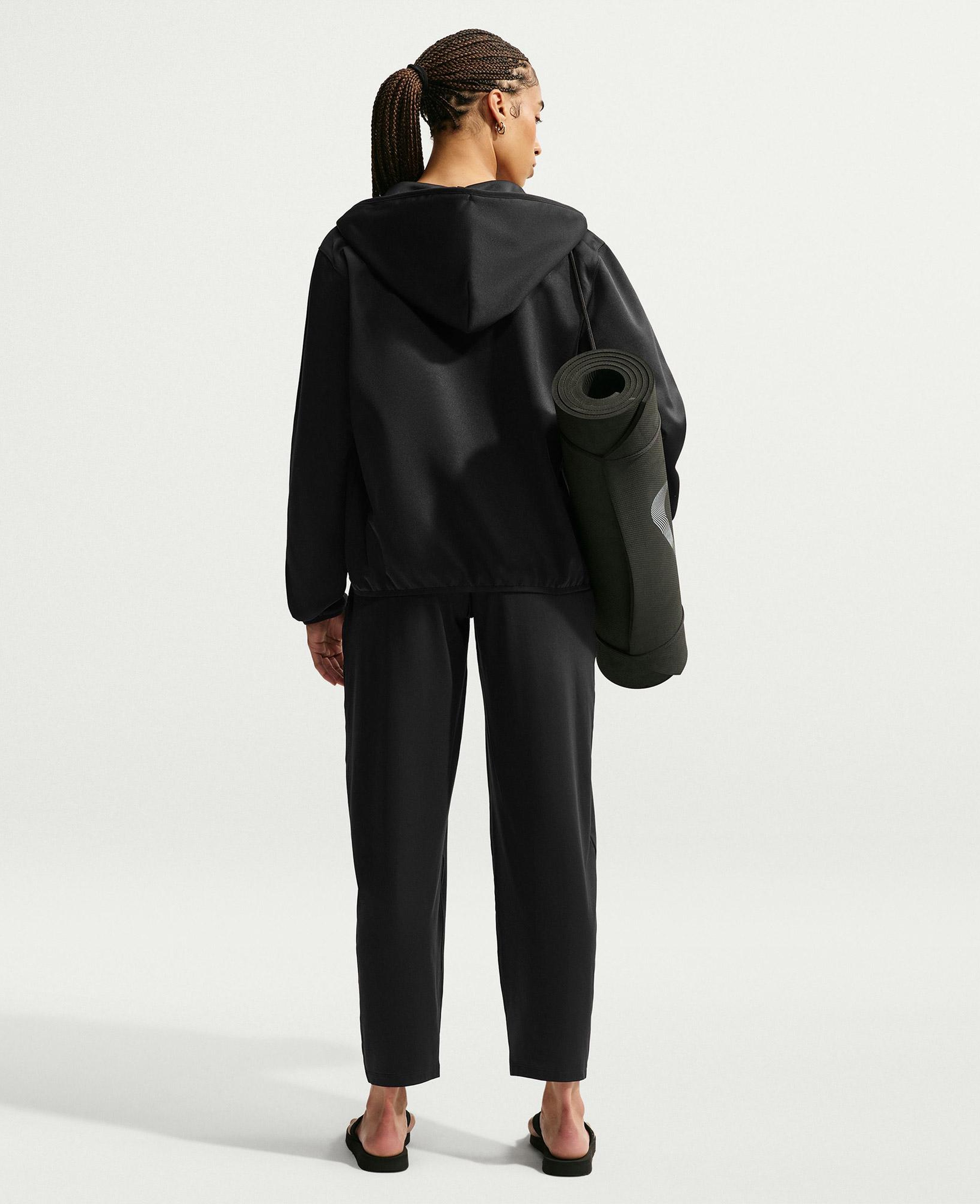 Nike Therma-Fit Studio Fleece Sport Kadın Siyah Eşofman Üstü