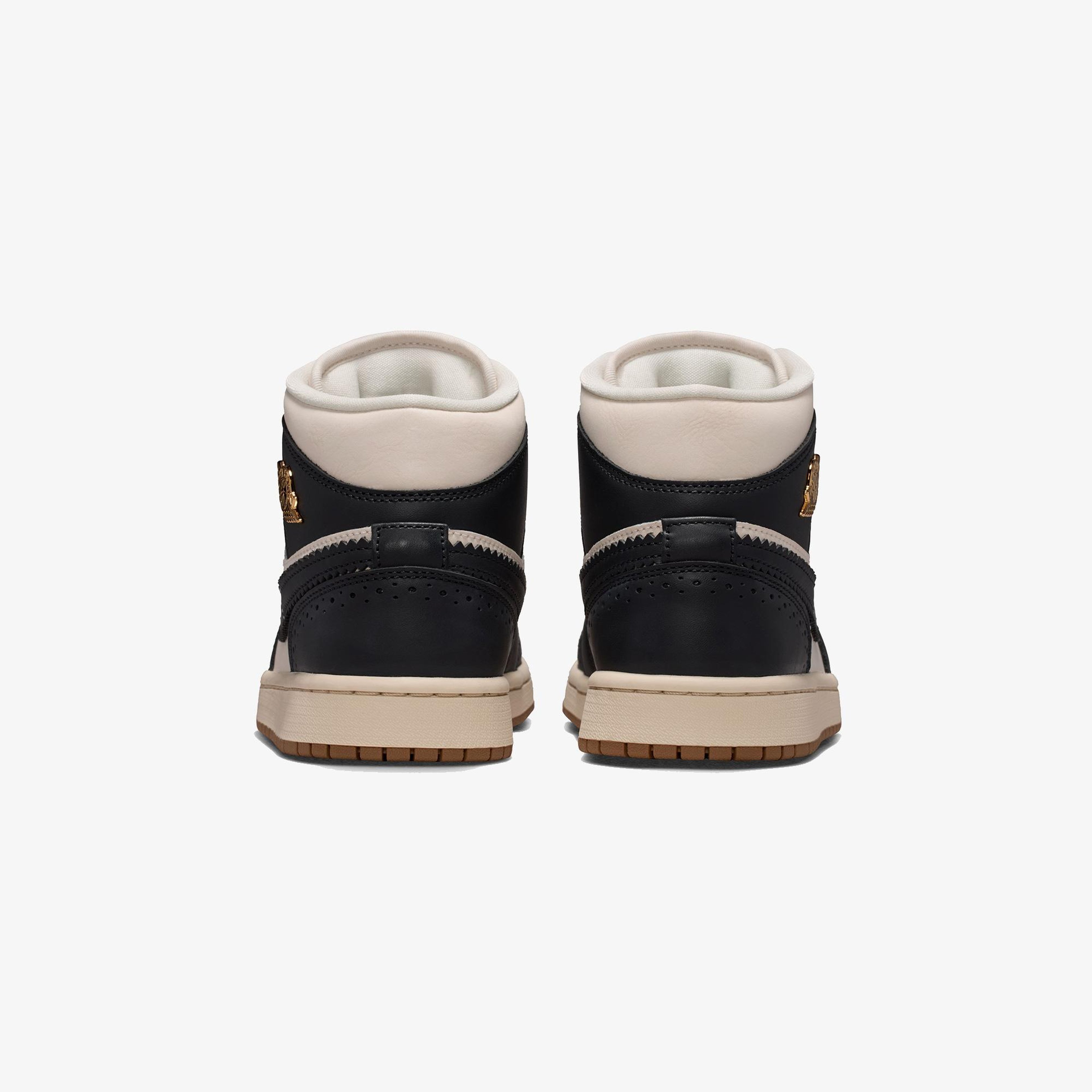 Jordan Air 1 Mid SE Kadın Siyah Spor Ayakkabı