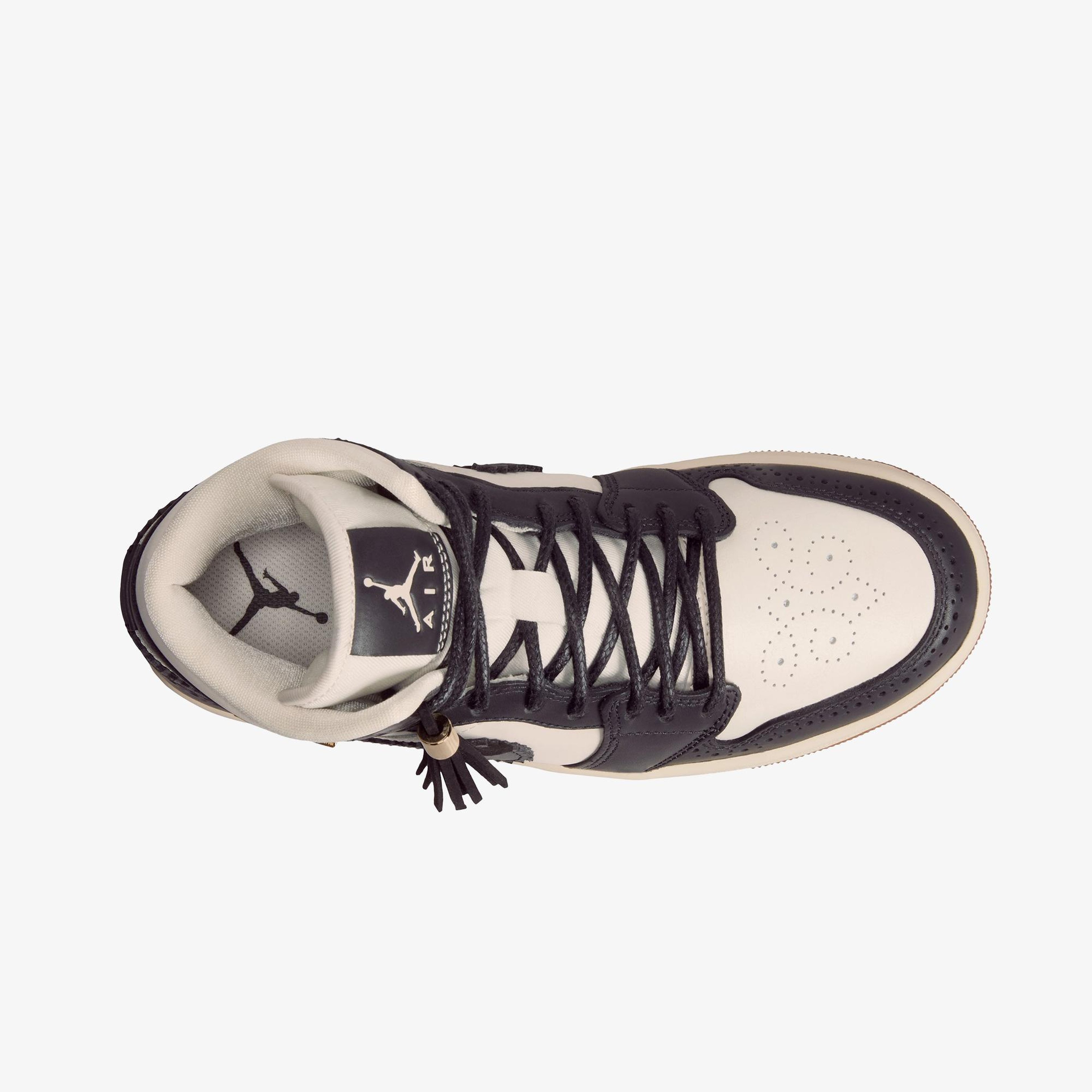 Jordan Air 1 Mid SE Kadın Siyah Spor Ayakkabı