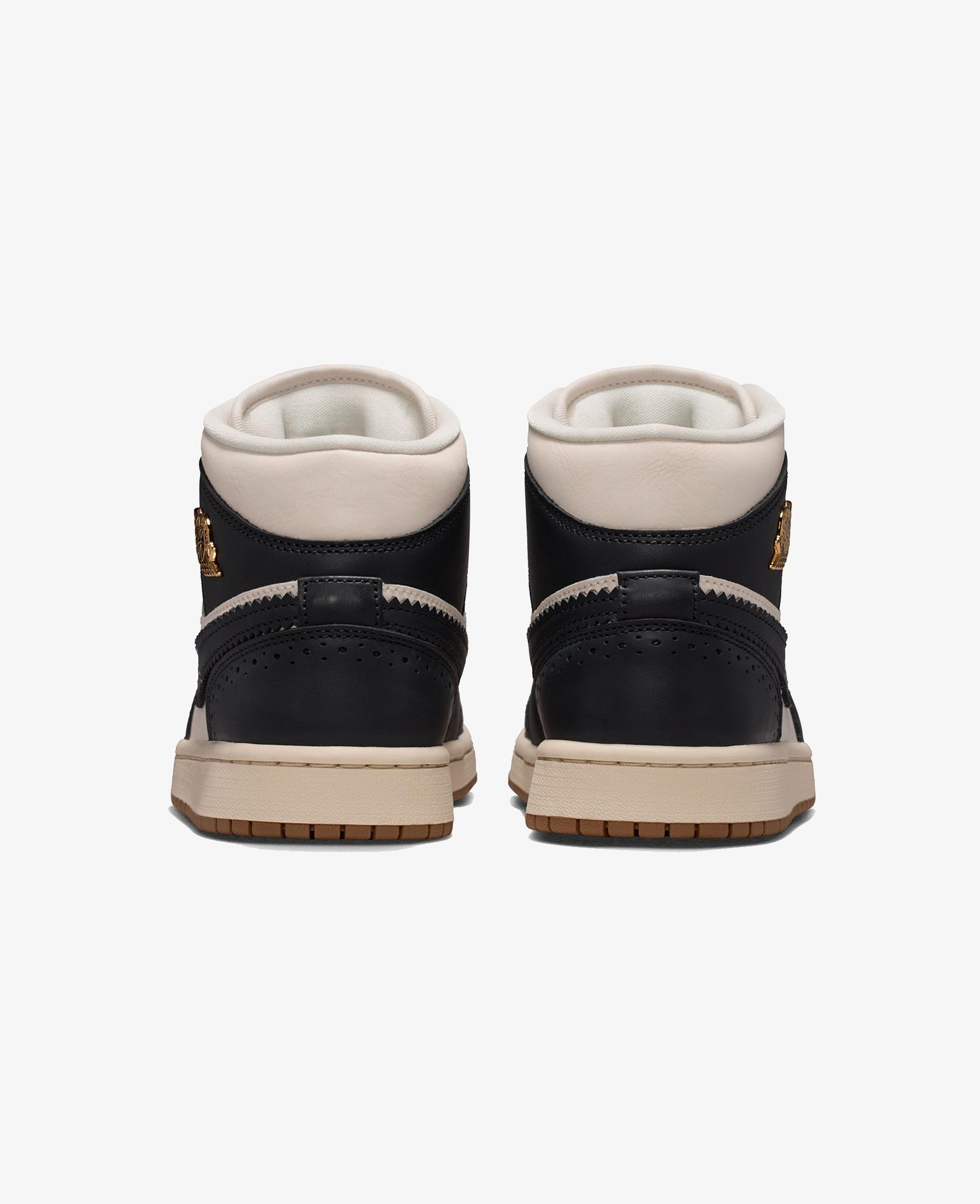 Jordan Air 1 Mid SE Kadın Siyah Spor Ayakkabı