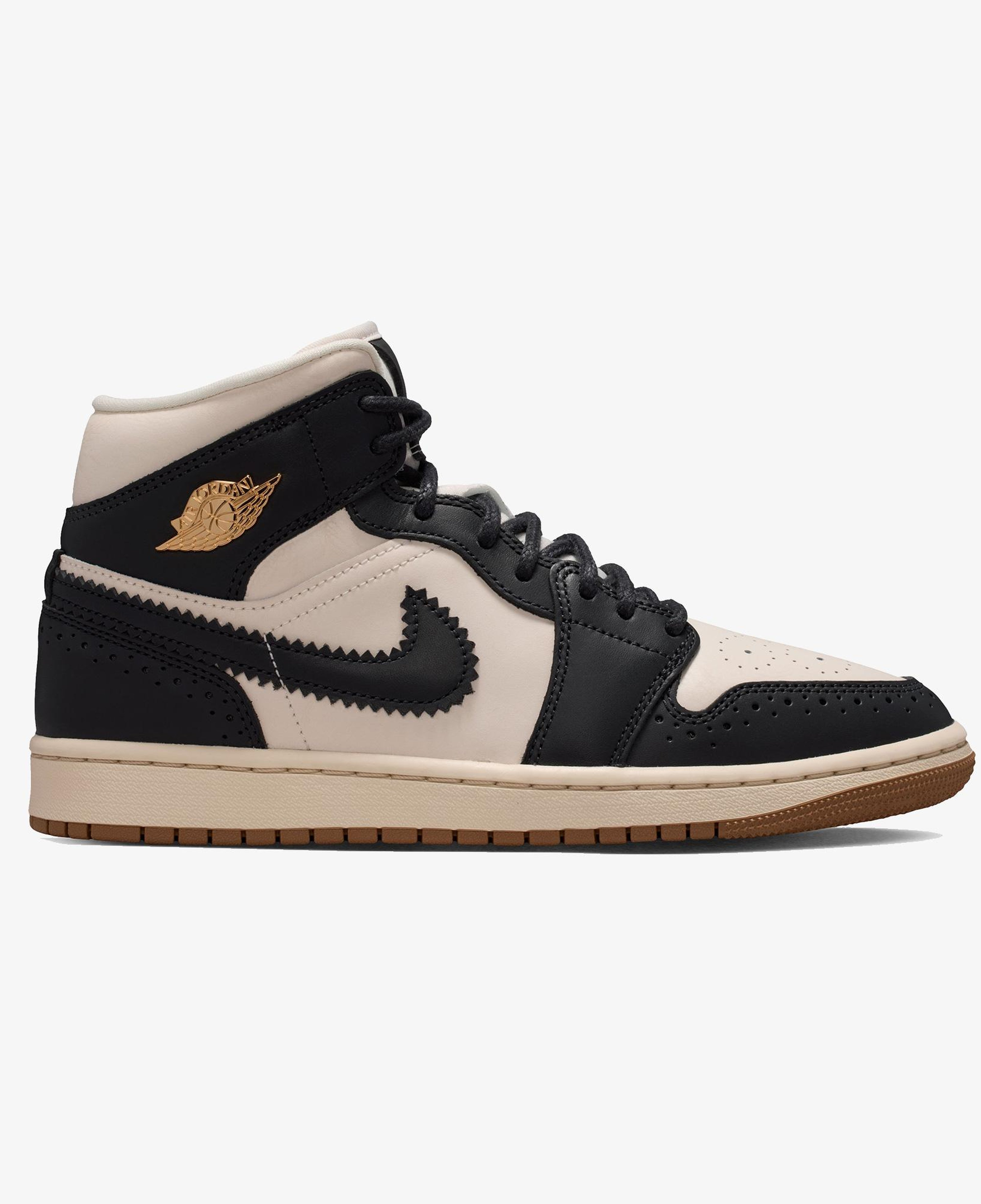 Jordan Air 1 Mid SE Kadın Siyah Spor Ayakkabı