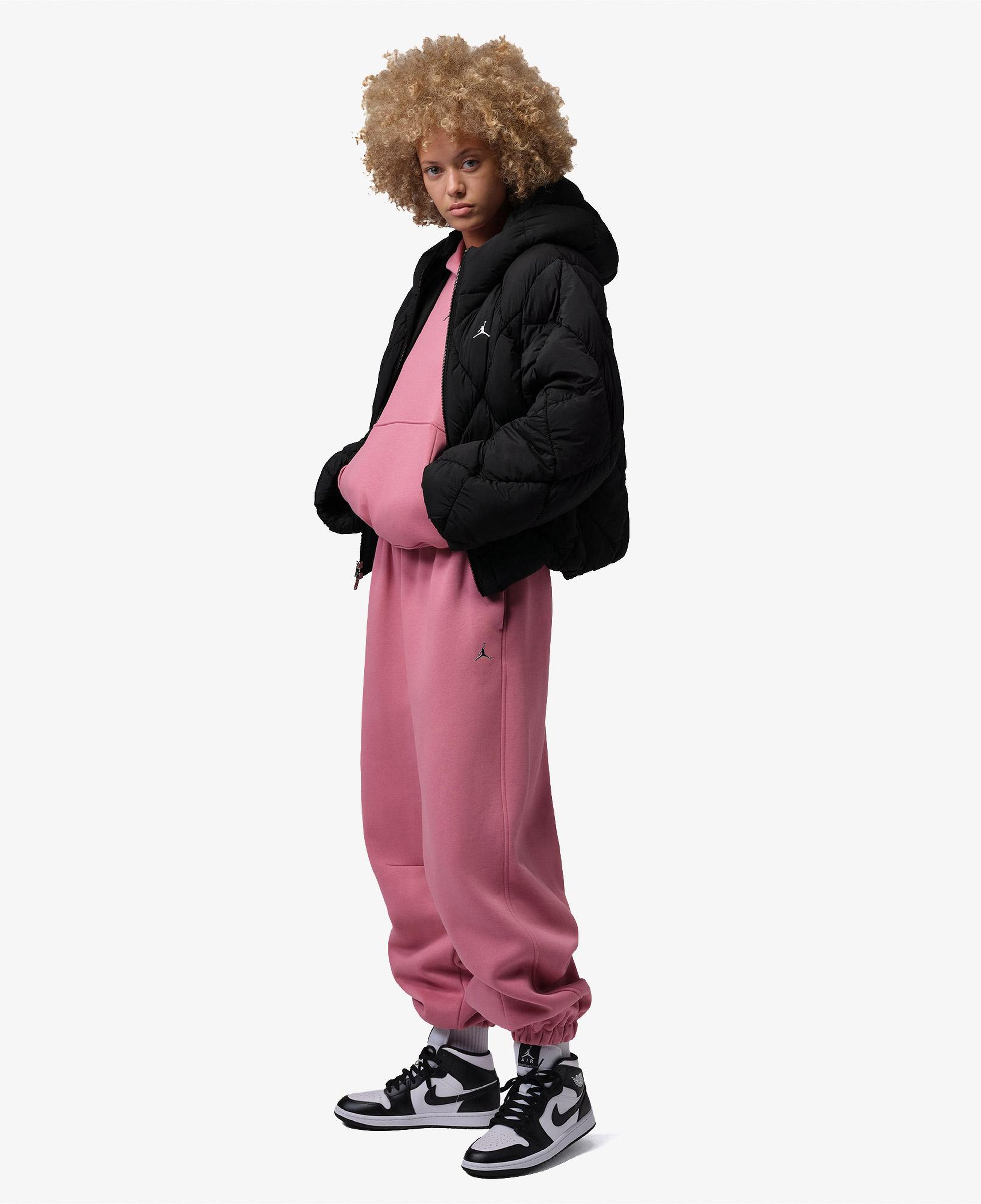 Jordan Brooklyn Puffer Kadın Siyah Mont