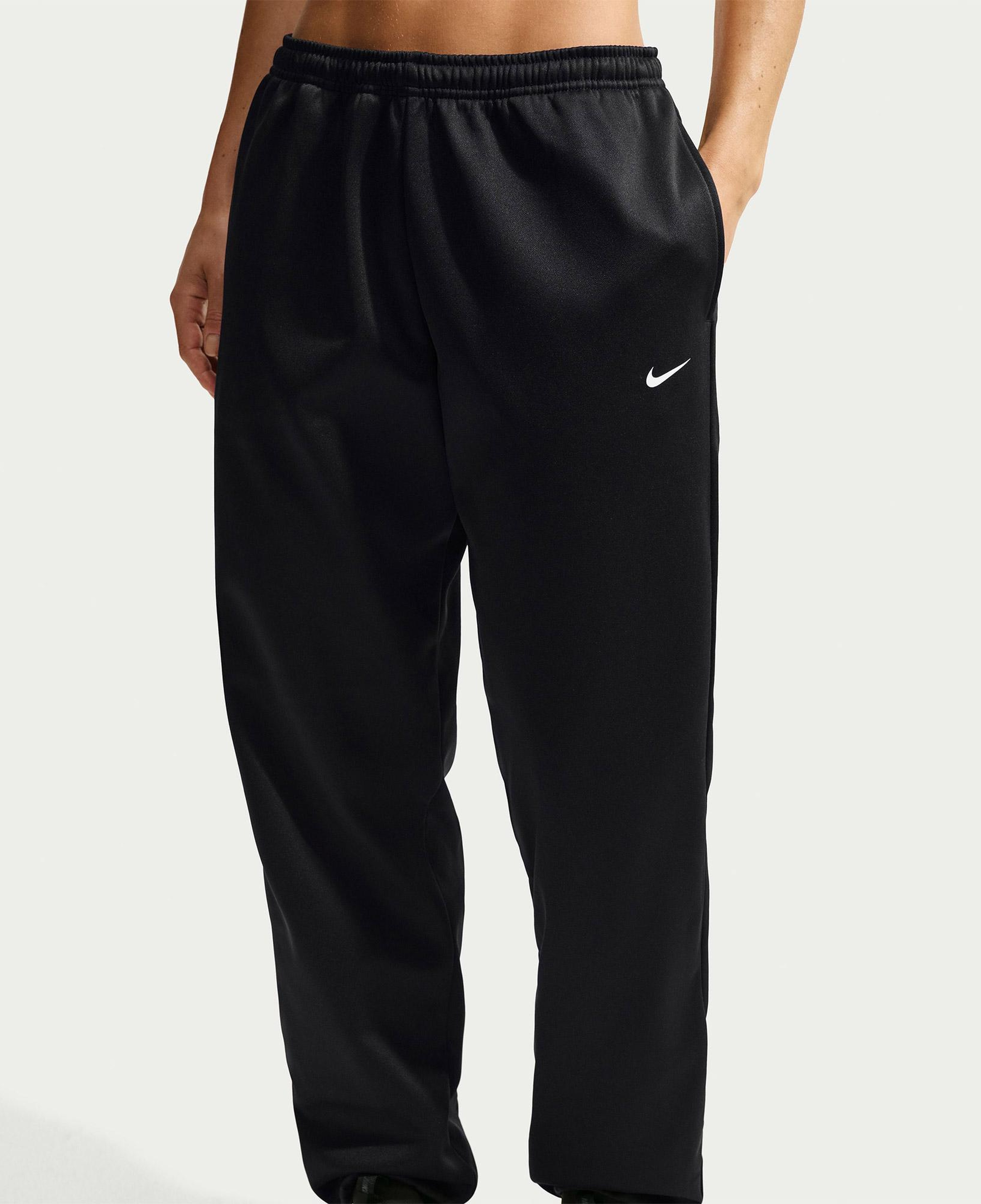 Nike Therma-Fit Studio Fleece Sport Kadın Siyah Eşofman Altı