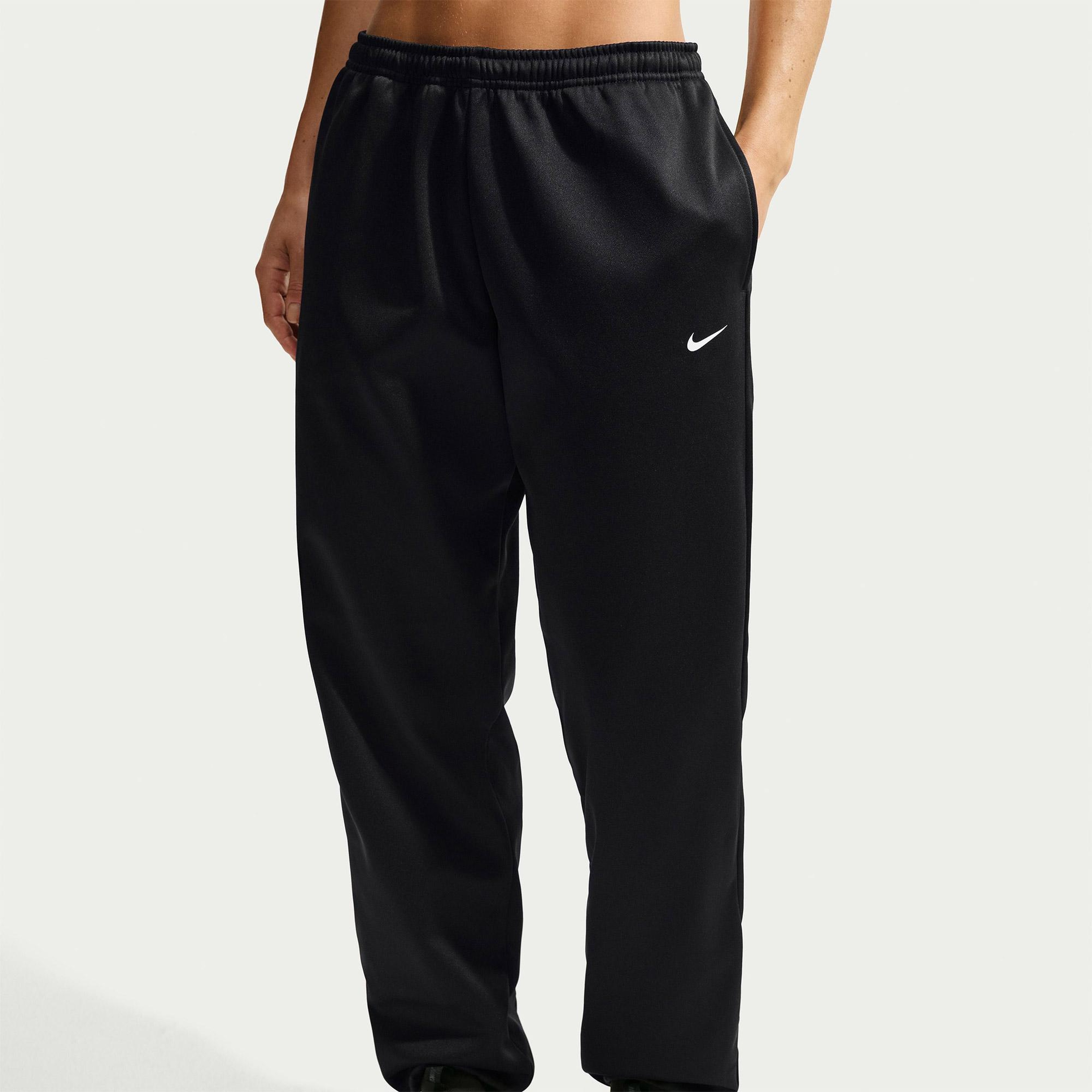 Nike Therma-Fit Studio Fleece Sport Kadın Siyah Eşofman Altı