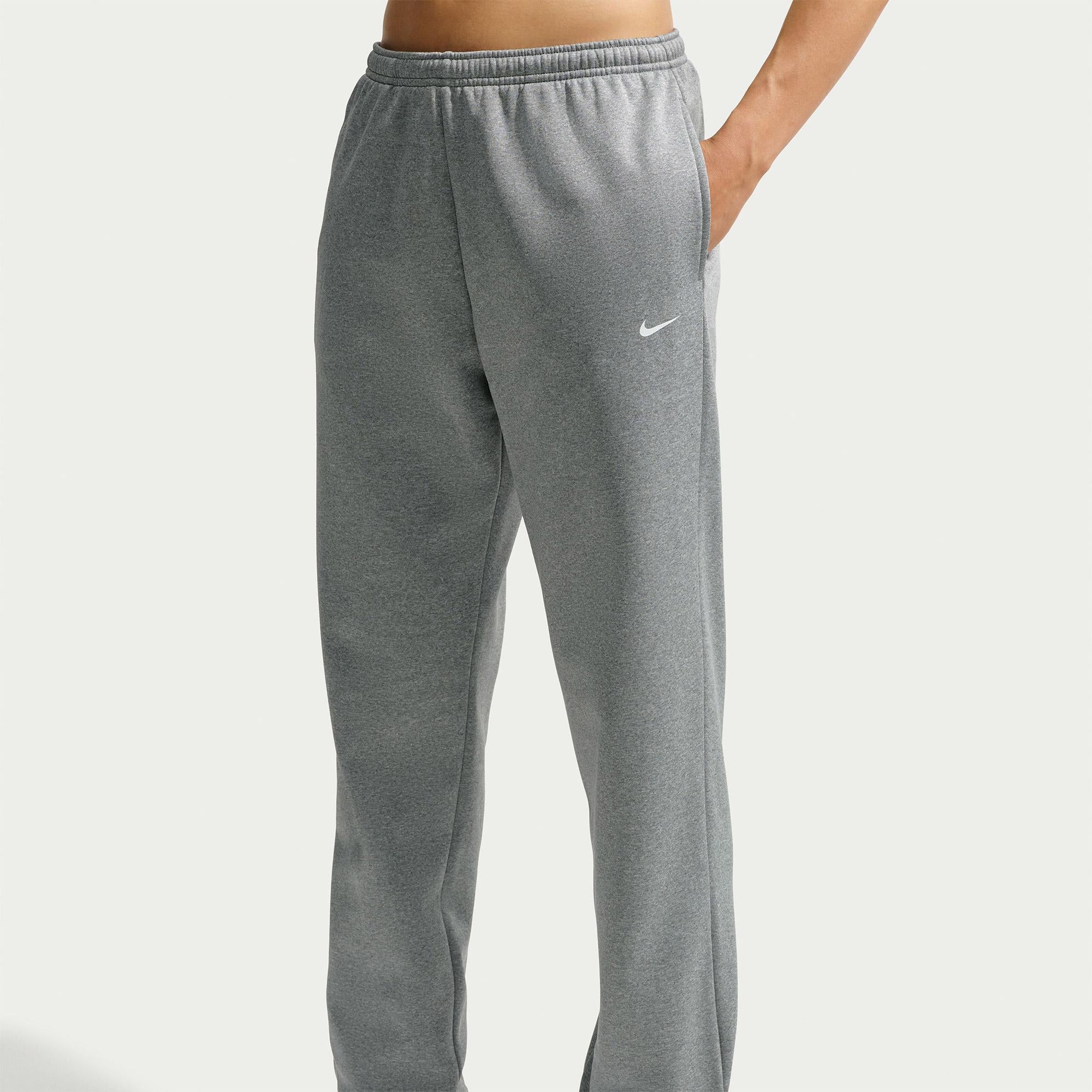 Nike Therma-Fit Studio Fleece Sport Kadın Gri Eşofman Altı