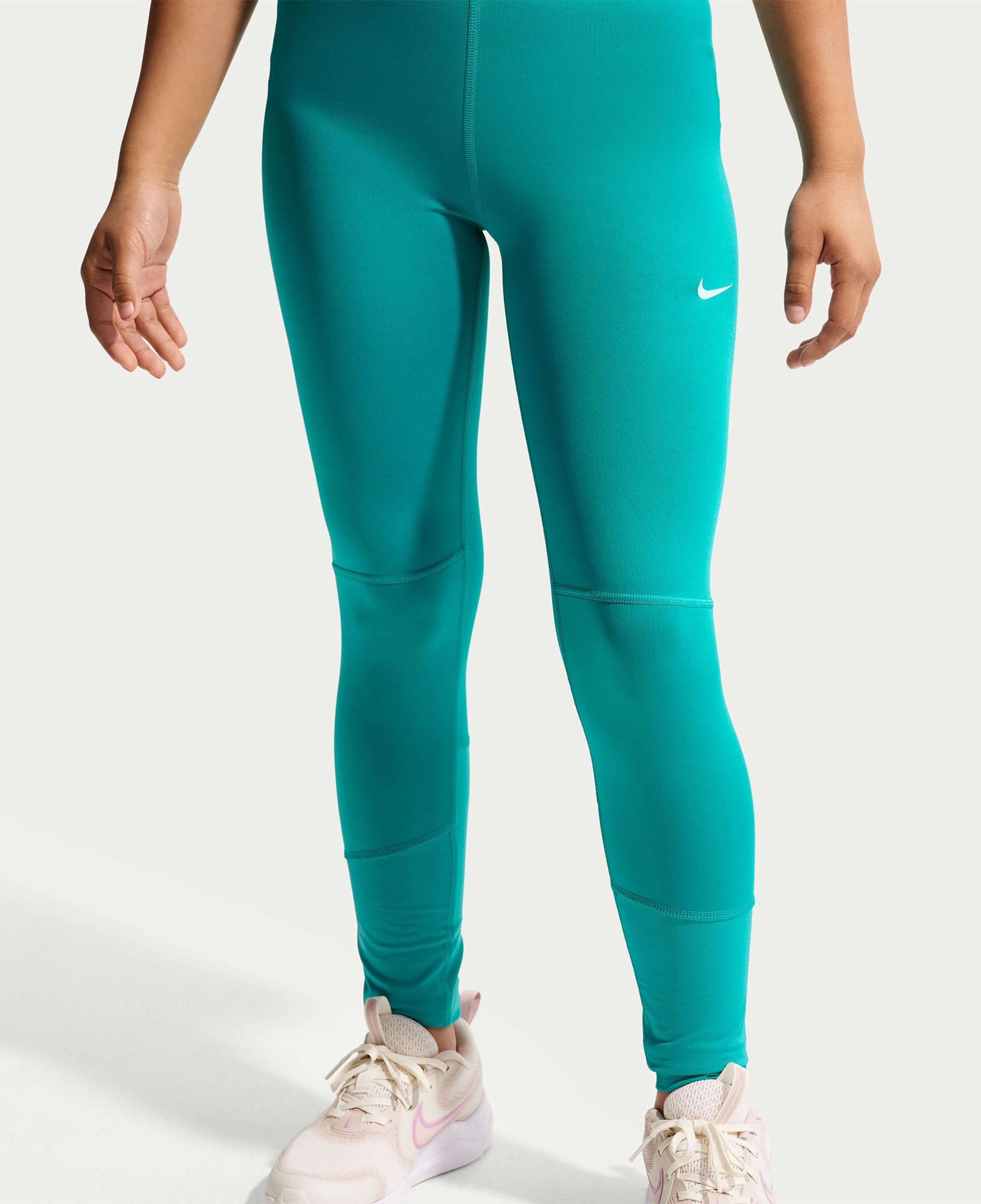 Nike Pro Dri-Fit Genç Çocuk Yeşil Tayt