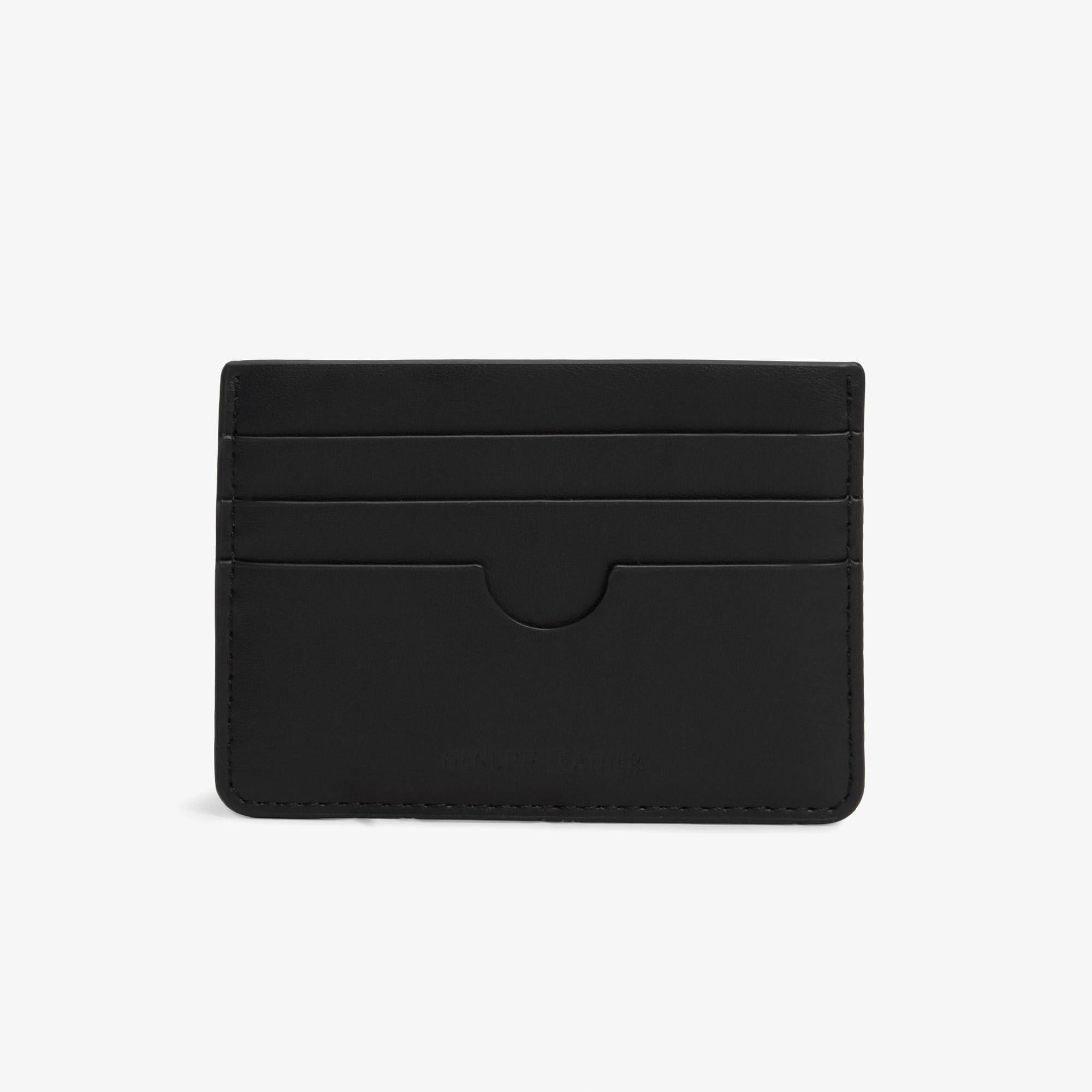 Tommy Hilfiger Heritage Leather Erkek Siyah Kartlık
